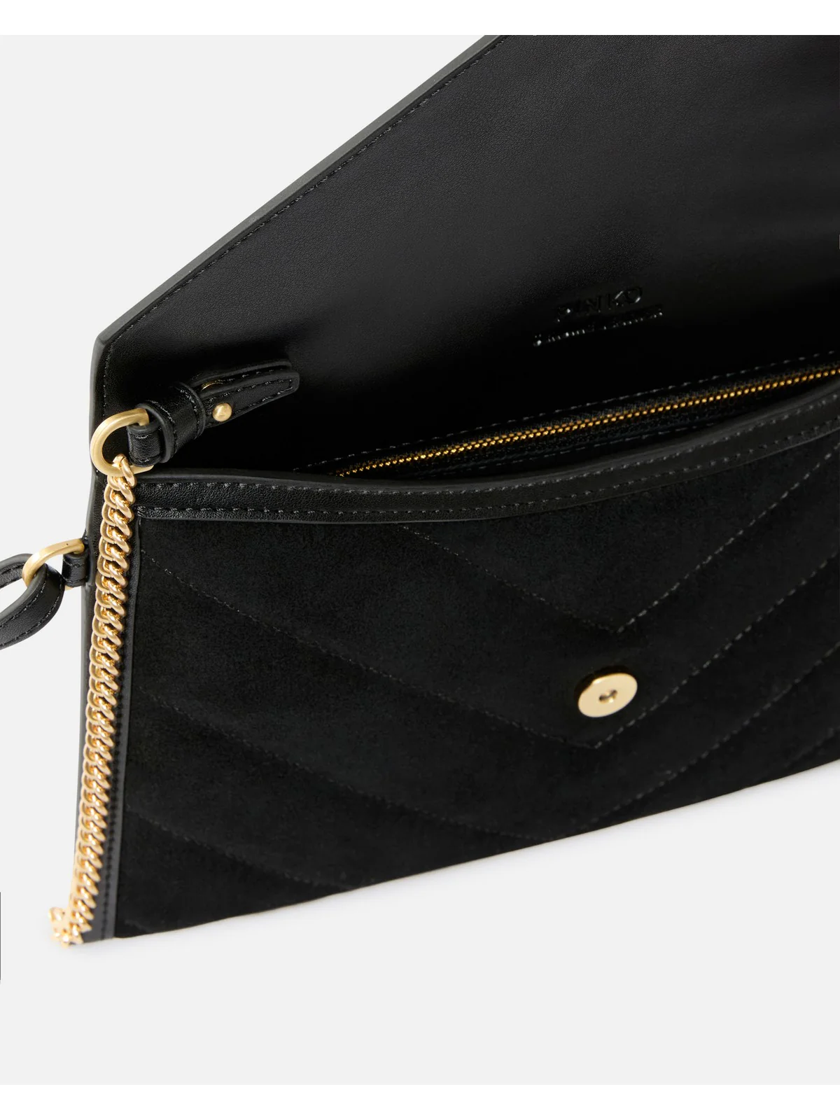 PINKO Portafoglio Donna FLAT PURSE HANDLE 104820-A2JH Z99V NERO LIMOUSINE - MATT GOLD - Image 2