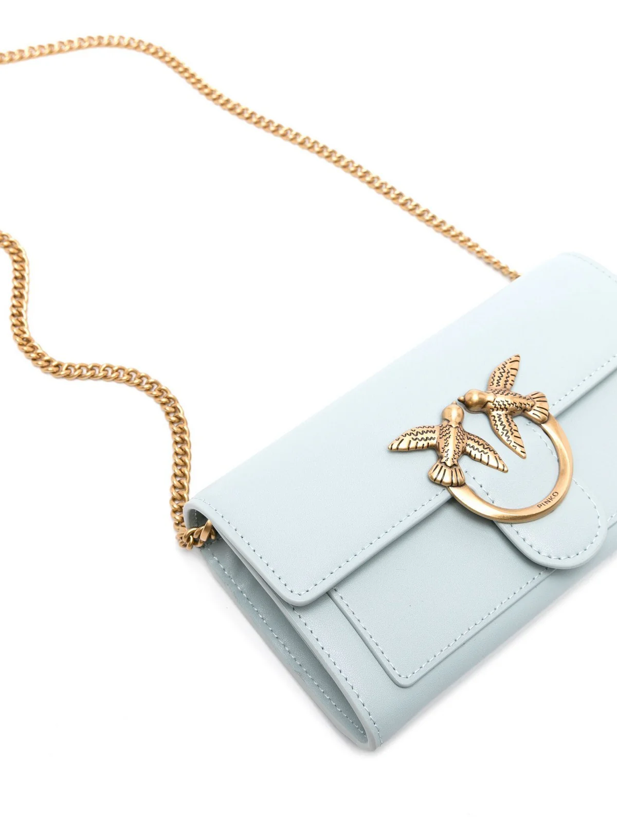 PINKO Portafoglio Donna Love one wallet 100062-A0F1 E68Q Grigio - Image 3
