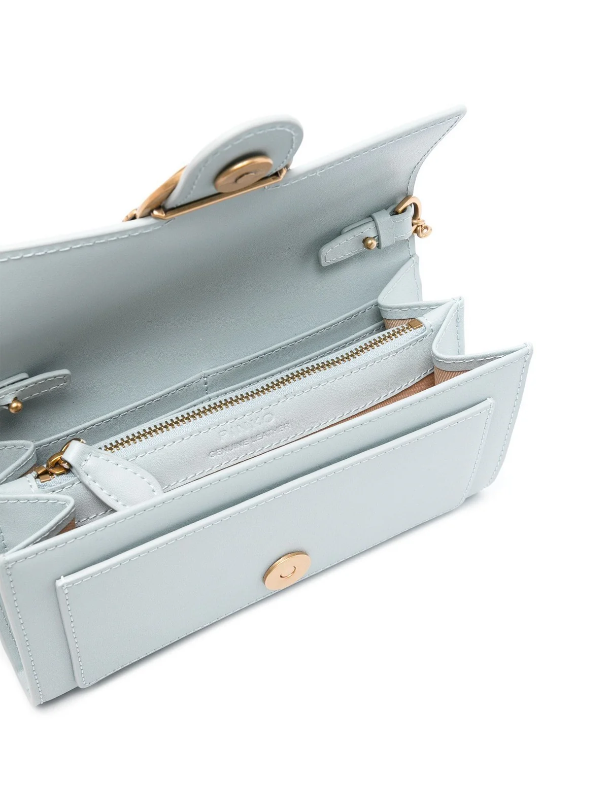PINKO Portafoglio Donna Love one wallet 100062-A0F1 E68Q Grigio - Image 4