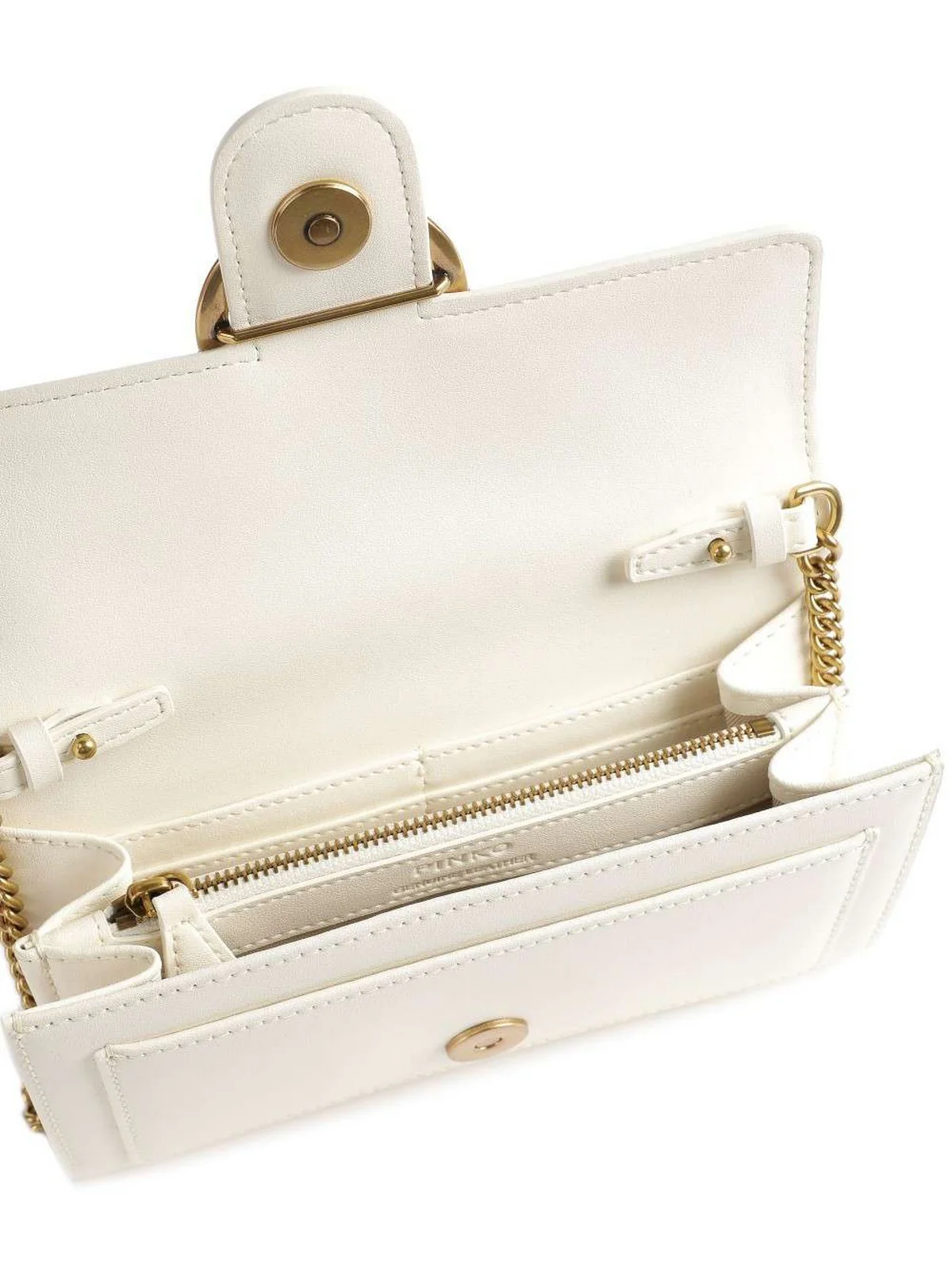 PINKO Portafoglio Donna Love one wallet 100062-A0F1 Z14Q Avorio - Image 2