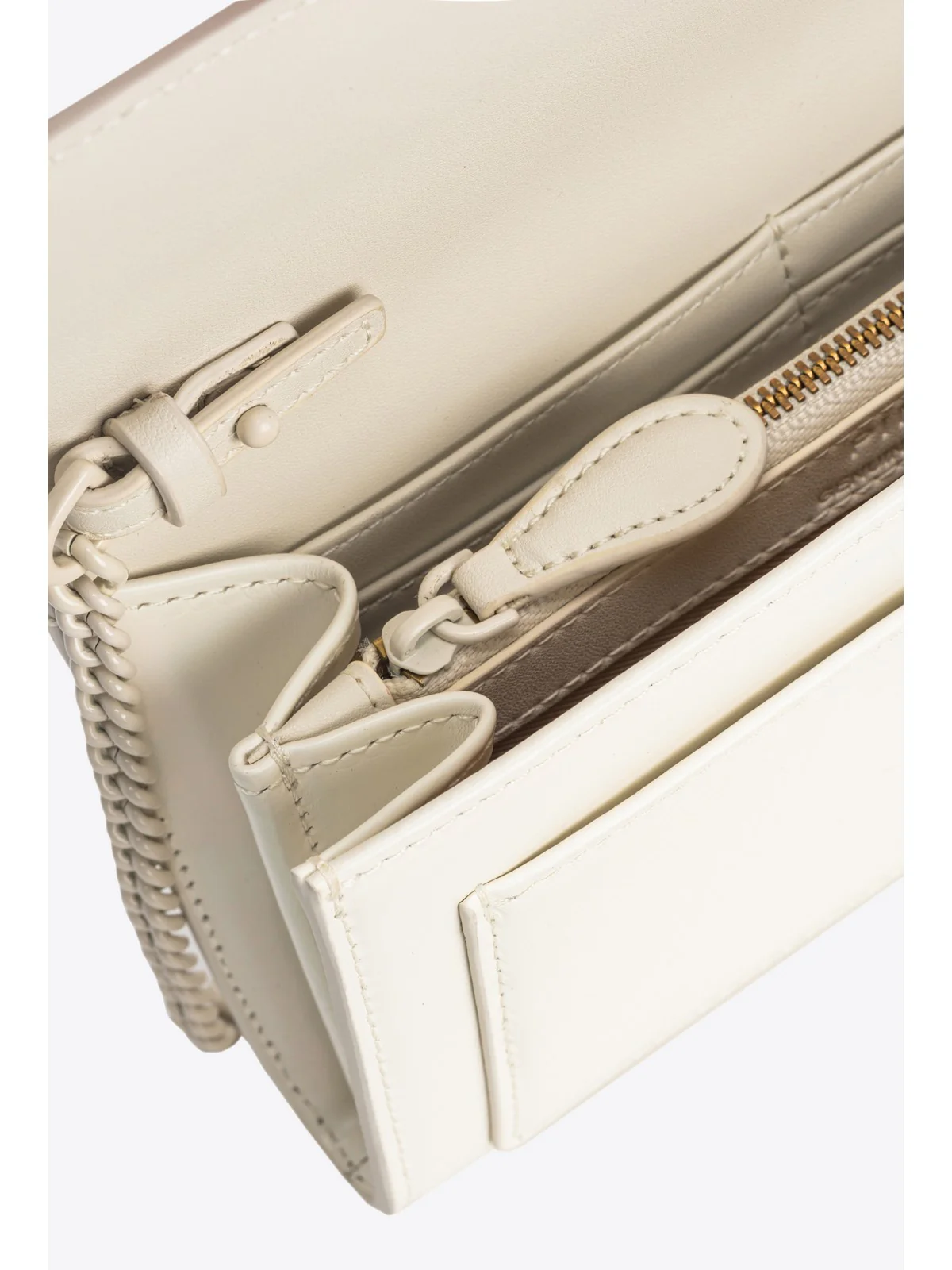 PINKO Portafoglio Donna Love one wallet 100062-A124 Z14B Bianco - Image 6