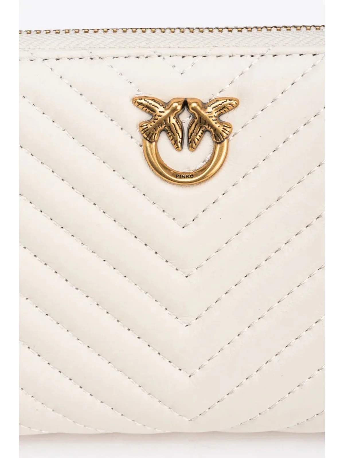 PINKO Portafoglio Donna Ryder 100250-A0GK Z14 Bianco - Image 4