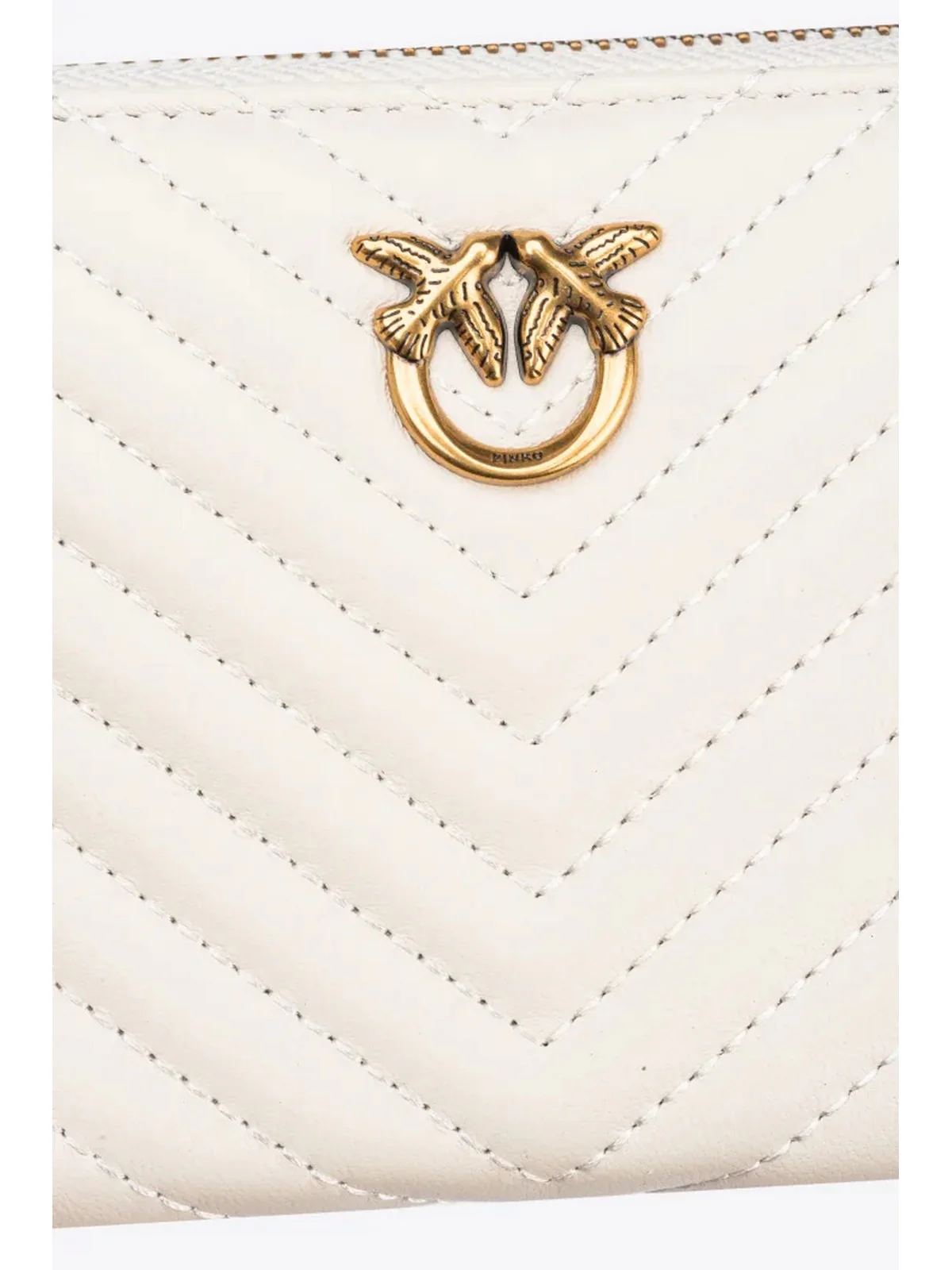 PINKO Portafoglio Donna Taylor 100249-A0GK Z14Q Bianco - Image 4