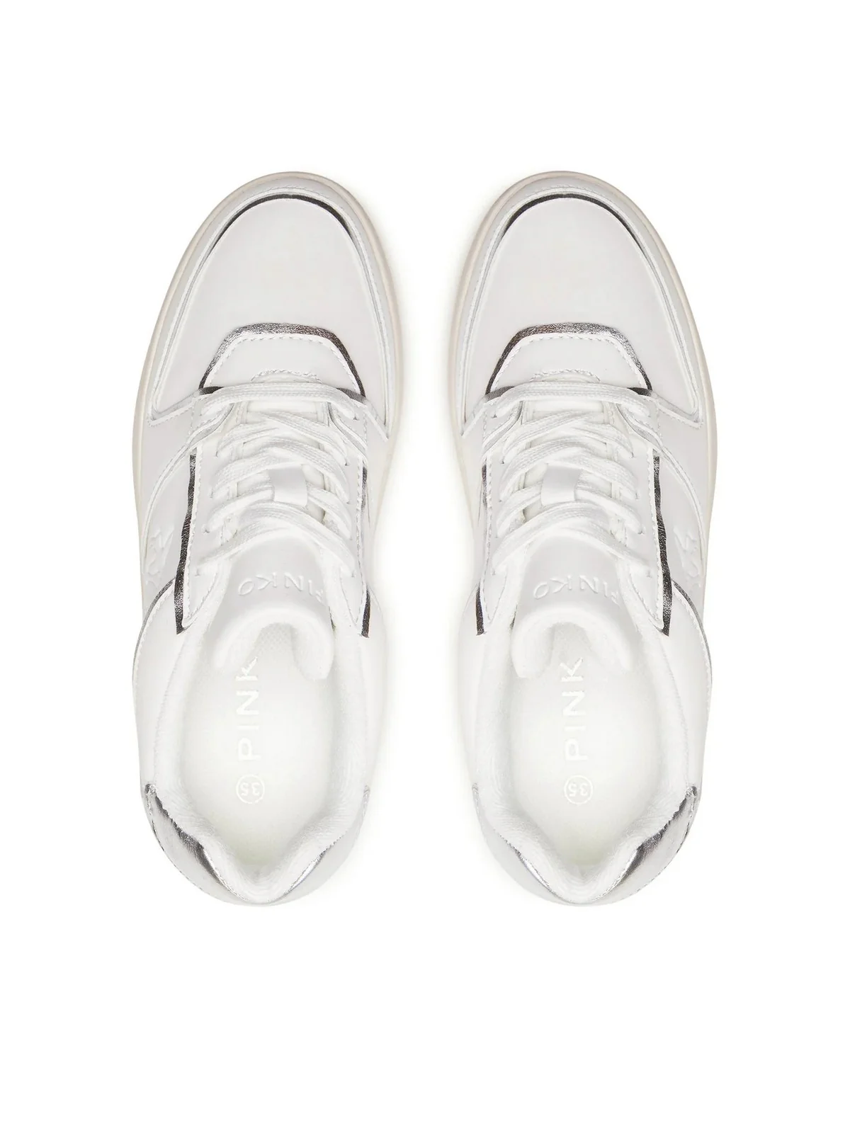 PINKO Sneaker Donna  101226-A0VK ZI6 Bianco - Image 4