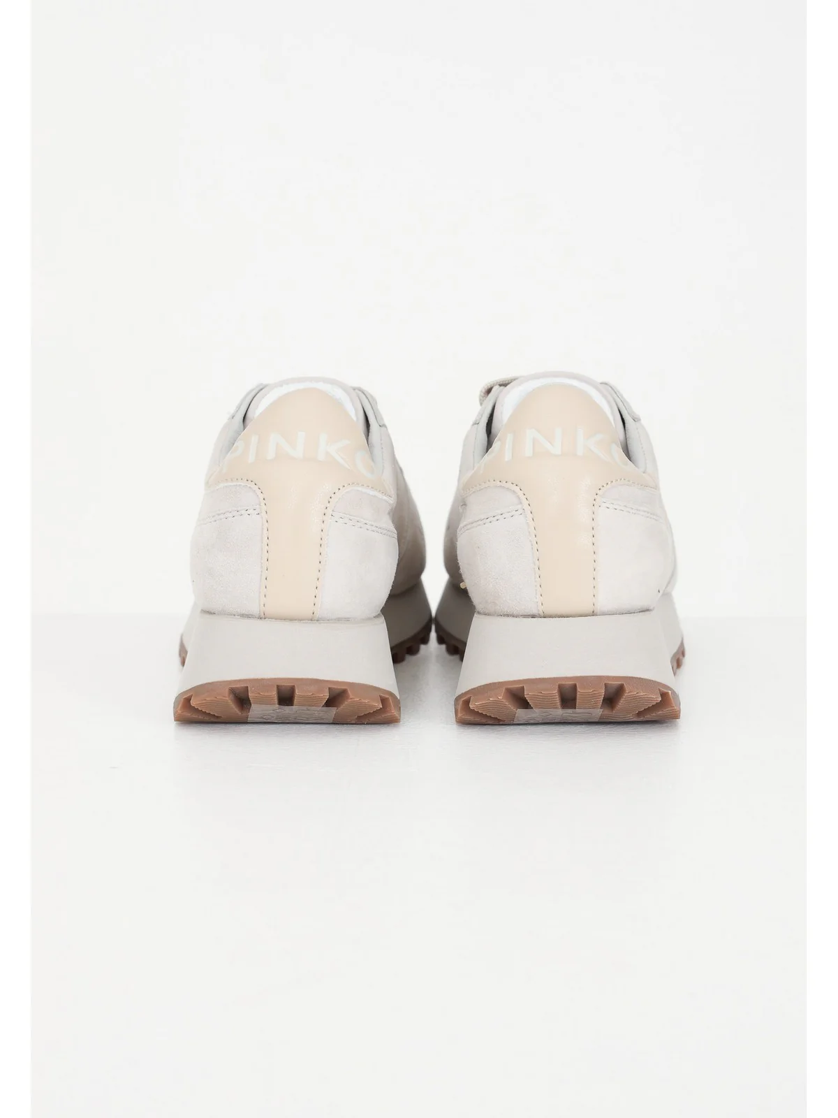 PINKO Sneaker Donna  101629-A0N8 C36 Beige - Image 4