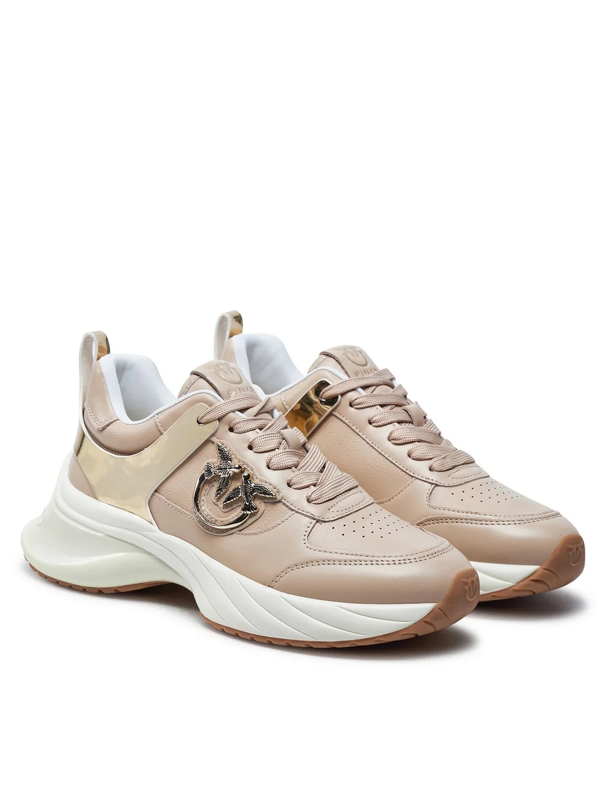 PINKO Sneaker Donna ARIEL 02 SS0027P025 W4E Beige - Image 2