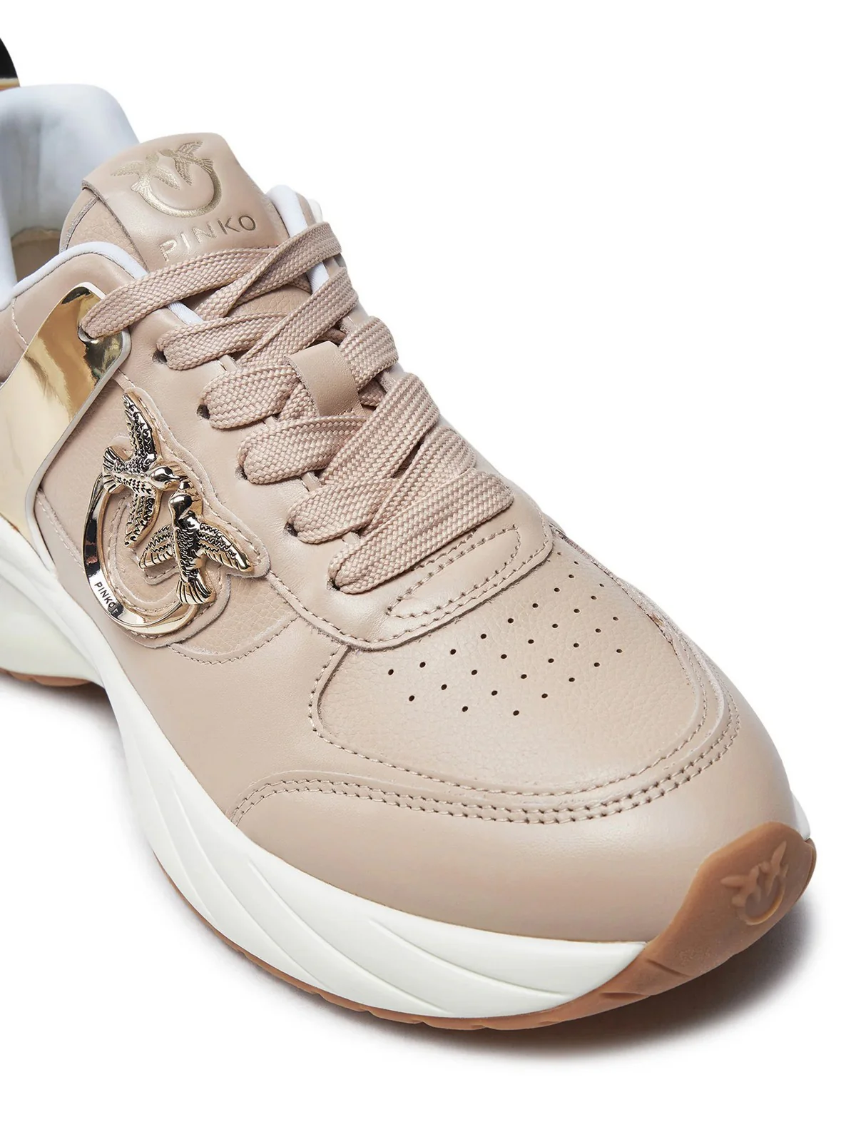 PINKO Sneaker Donna ARIEL 02 SS0027P025 W4E Beige - Image 6