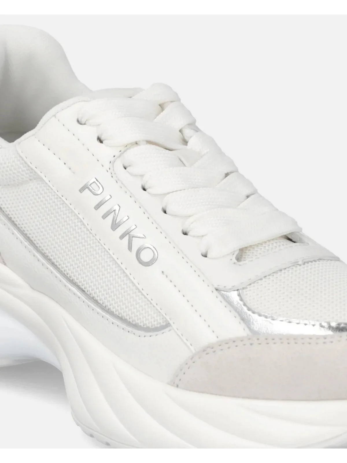 PINKO Sneaker Donna ARIEL 07 SS0031P075 ZI6 Bianco - Image 4