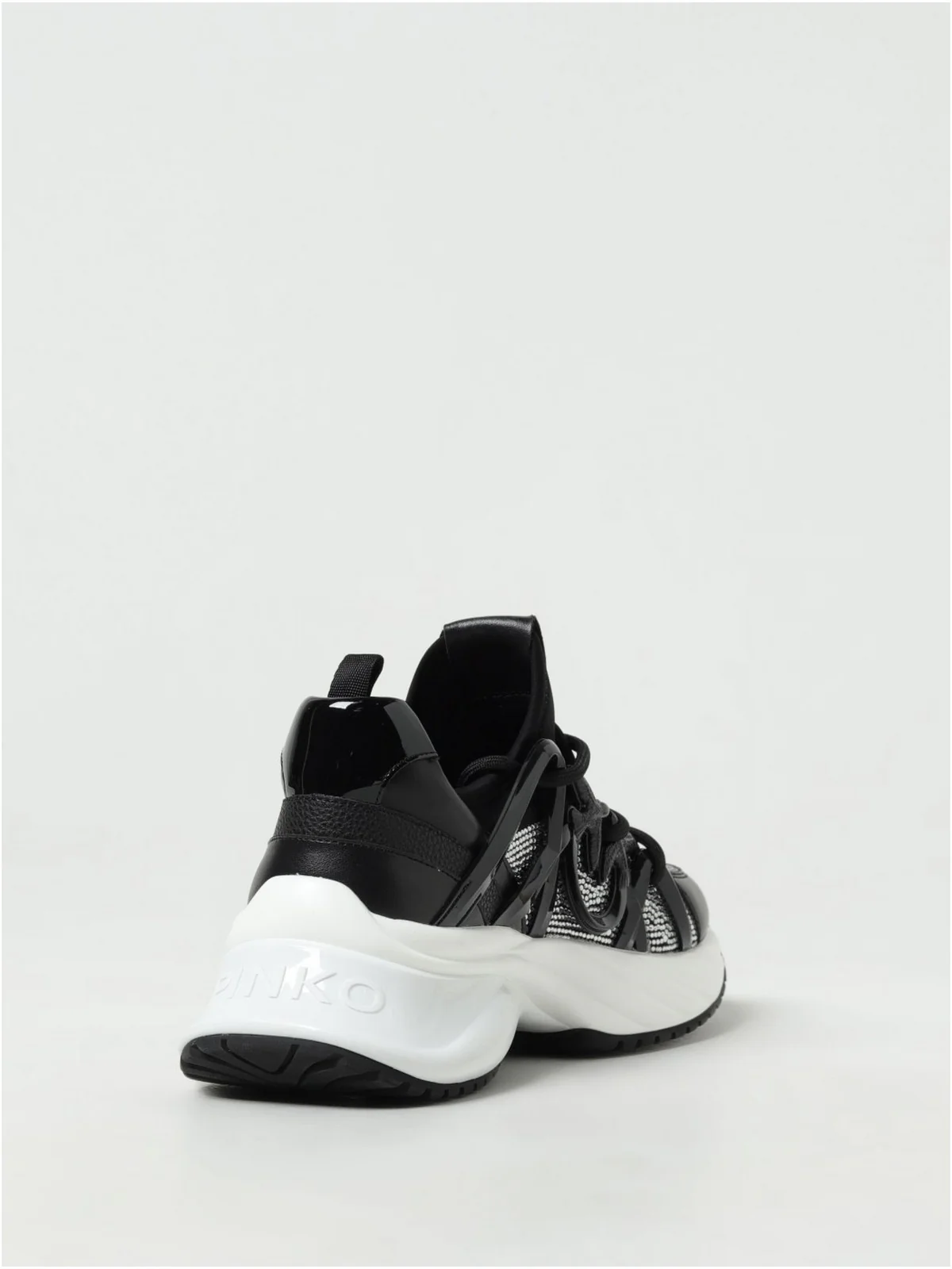 PINKO Sneaker Donna Ariel SS0023T014 ZI4 Nero - Image 2