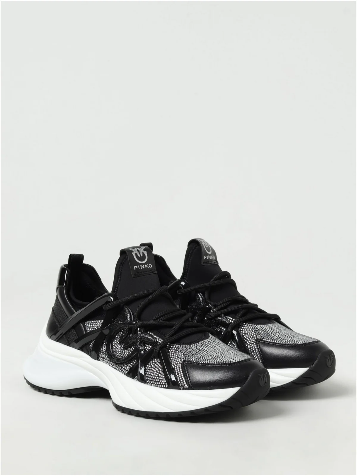 PINKO Sneaker Donna Ariel SS0023T014 ZI4 Nero - Image 3