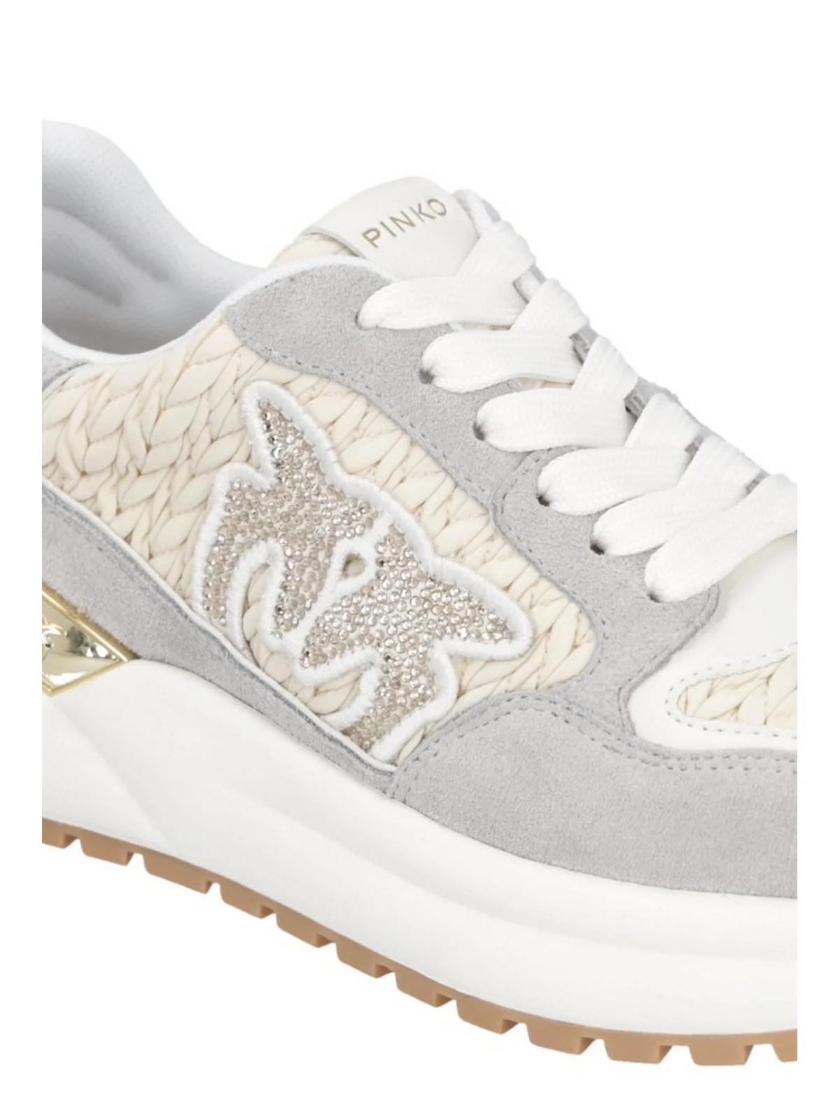 PINKO Sneaker Donna GEM 07 SS0055P036 IK5 Grigio - Image 2