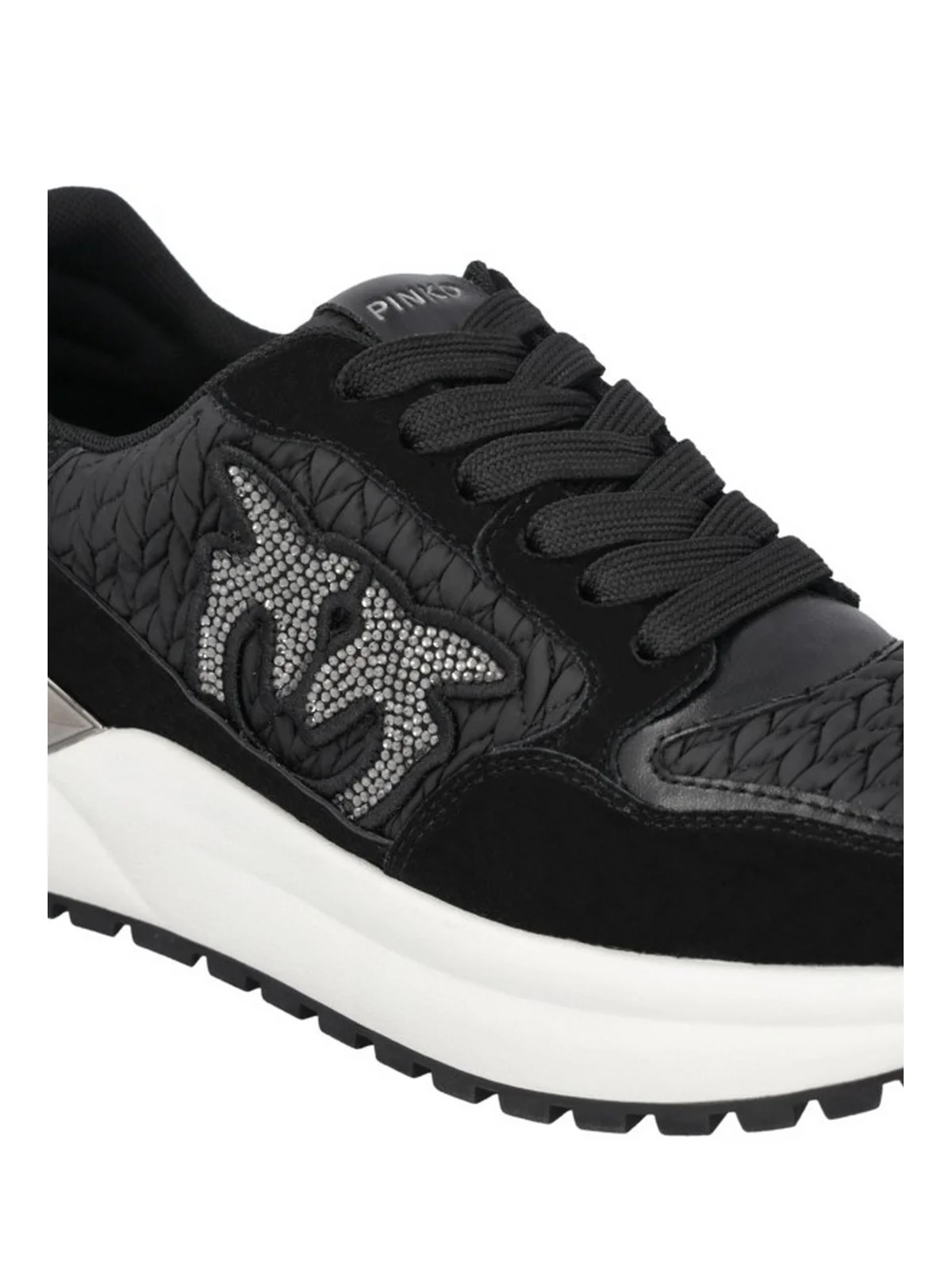 PINKO Sneaker Donna GEM 07 SS0055P036 ZZ0 Nero - Image 2