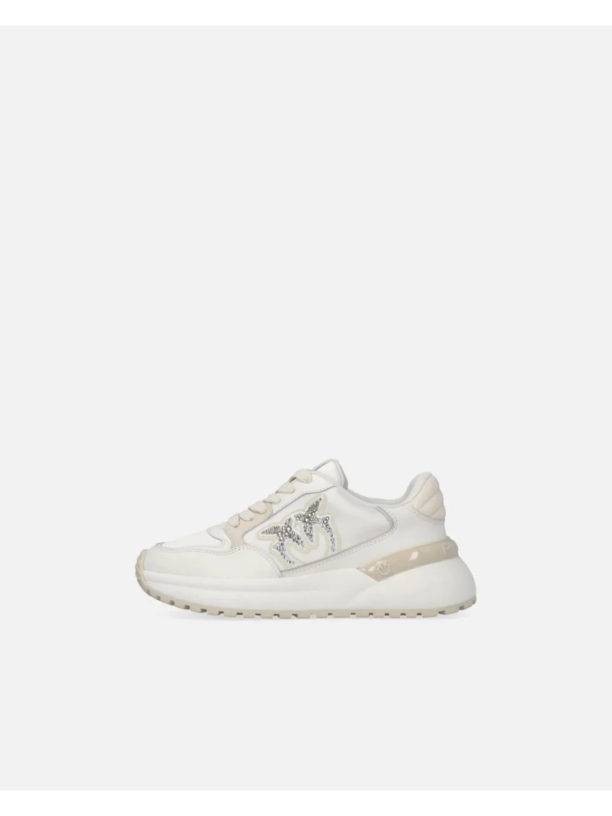 PINKO Sneaker Donna GEM 07 SS0055P073 DY7 Bianco - Image 4