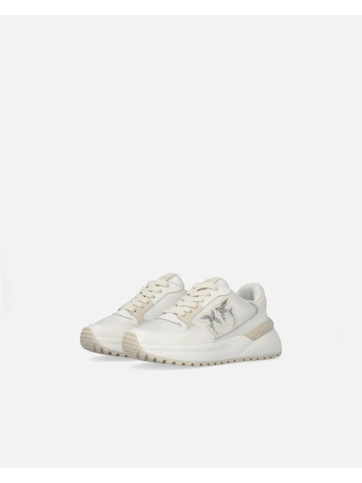PINKO Sneaker Donna GEM 07 SS0055P073 DY7 Bianco - Image 5