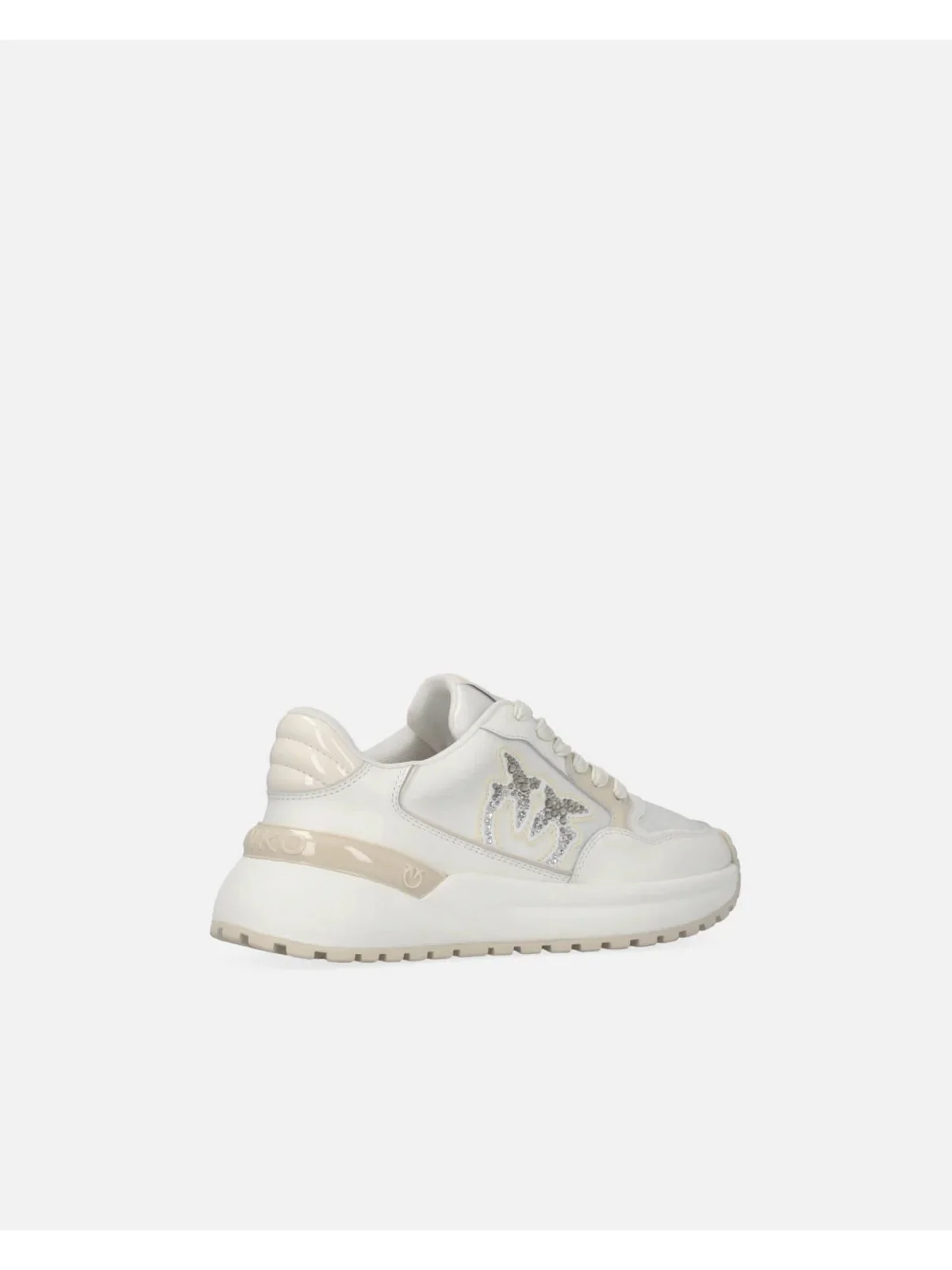 PINKO Sneaker Donna GEM 07 SS0055P073 DY7 Bianco - Image 8