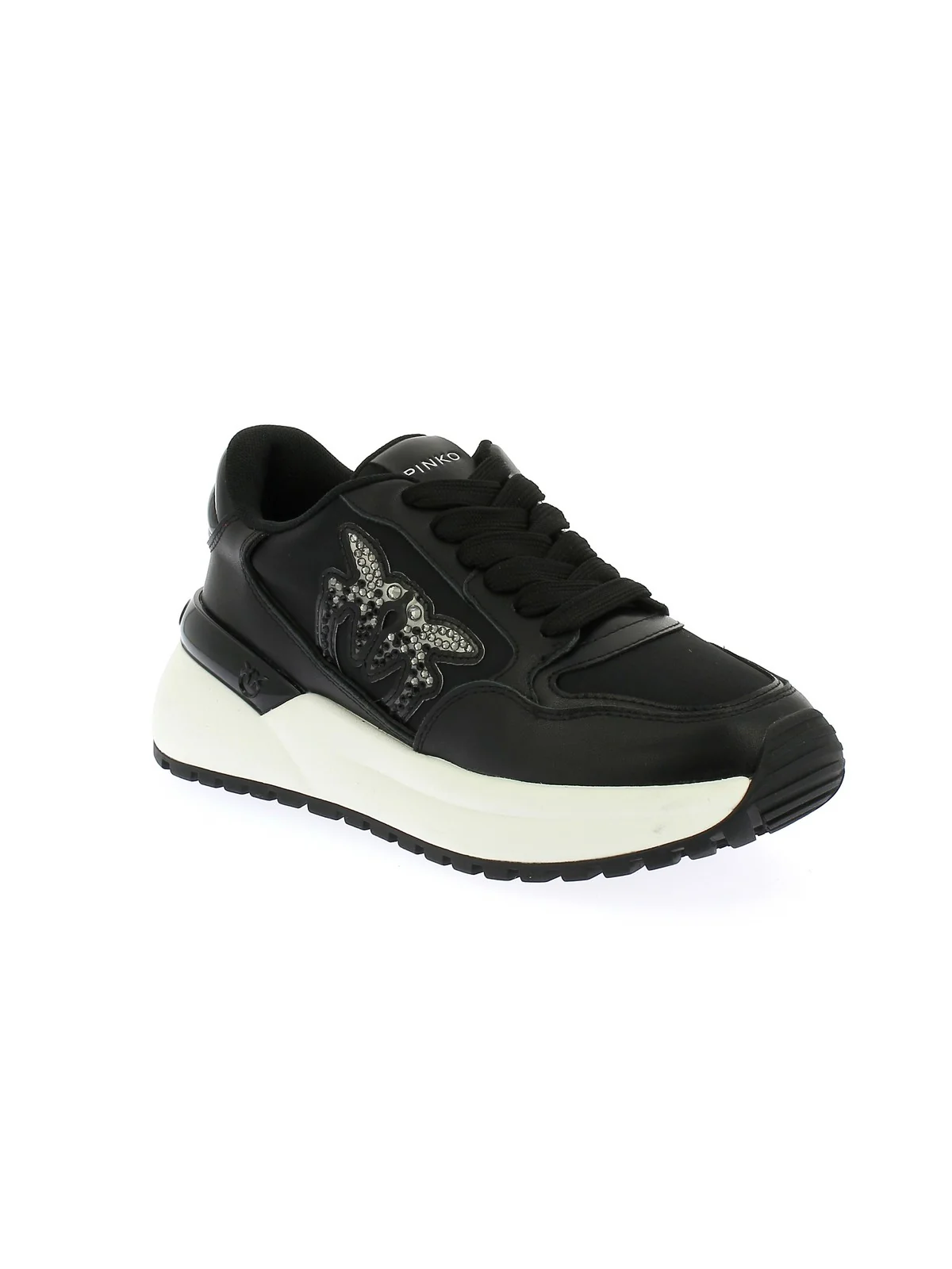 PINKO Sneaker Donna GEM 07 SS0055P073 Z99 Nero - Image 3