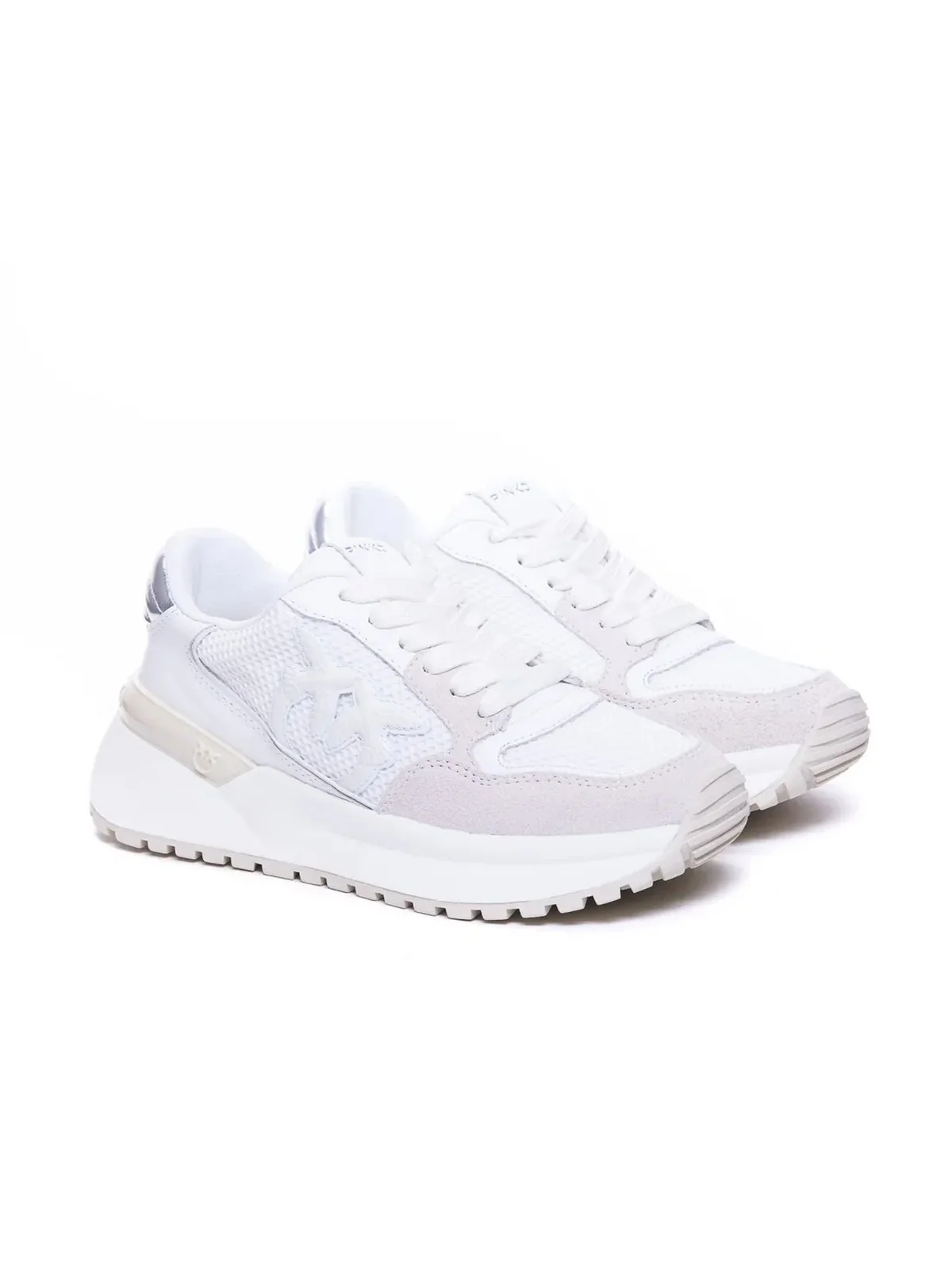 PINKO Sneaker Donna GEM 07 SS0055P074 Z1B Bianco - Image 4