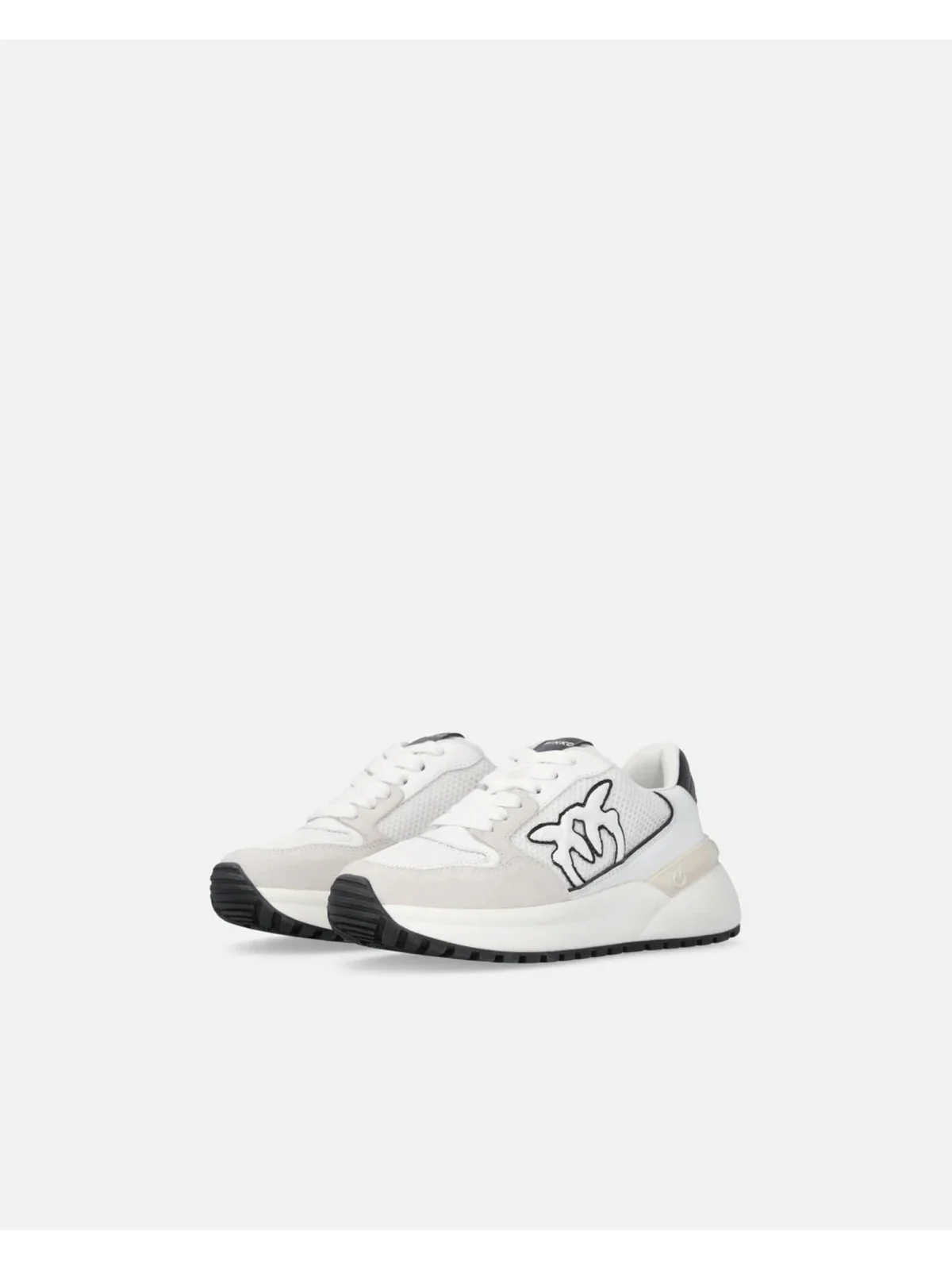 PINKO Sneaker Donna GEM 07 SS0055P074 ZZ1 Bianco - Image 4