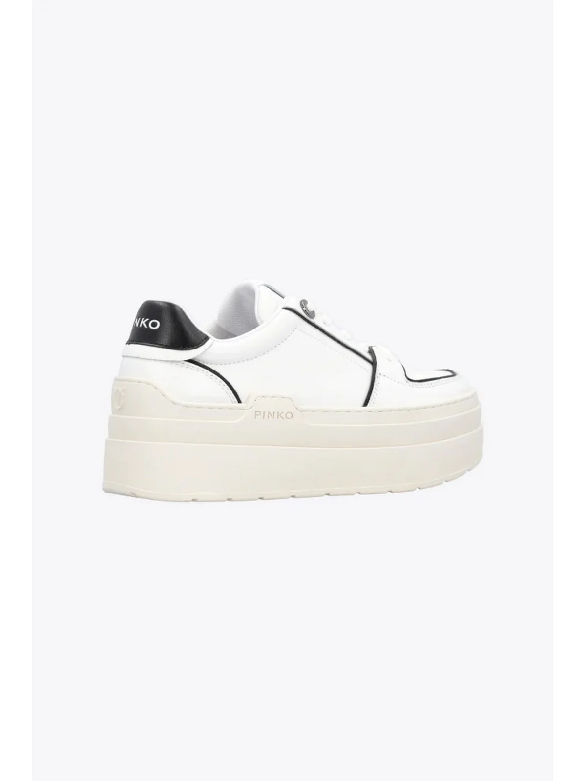 PINKO Sneaker Donna Greta SS0007P001 ZZ1 Bianco - Image 3