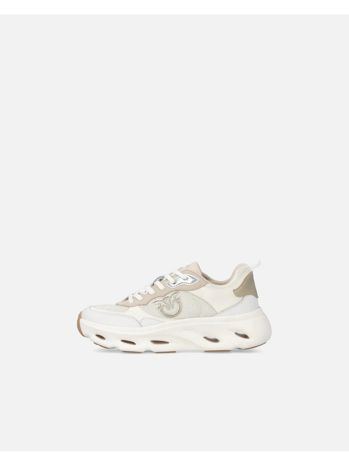 PINKO Sneaker Donna PINK 09 SS0167P132 D70 MILK/CORDA - Image 4