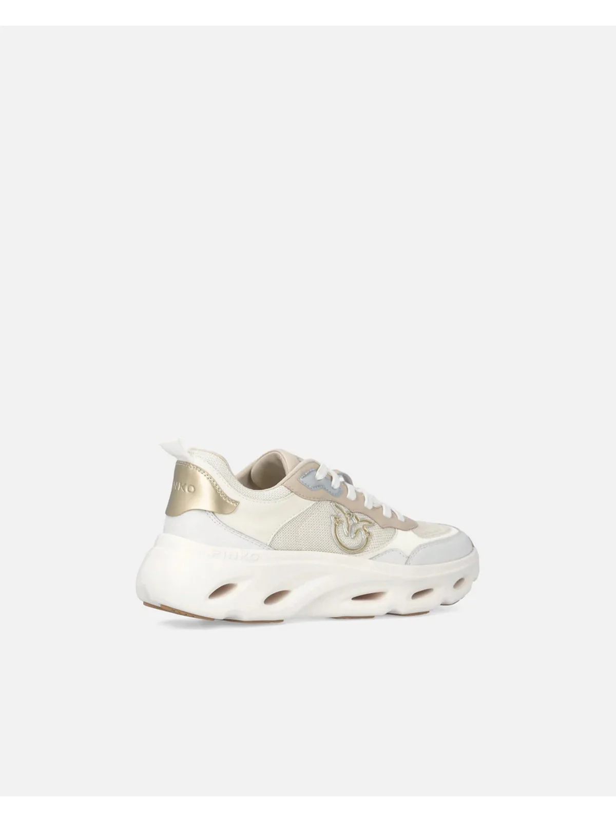 PINKO Sneaker Donna PINK 09 SS0167P132 D70 MILK/CORDA - Image 6