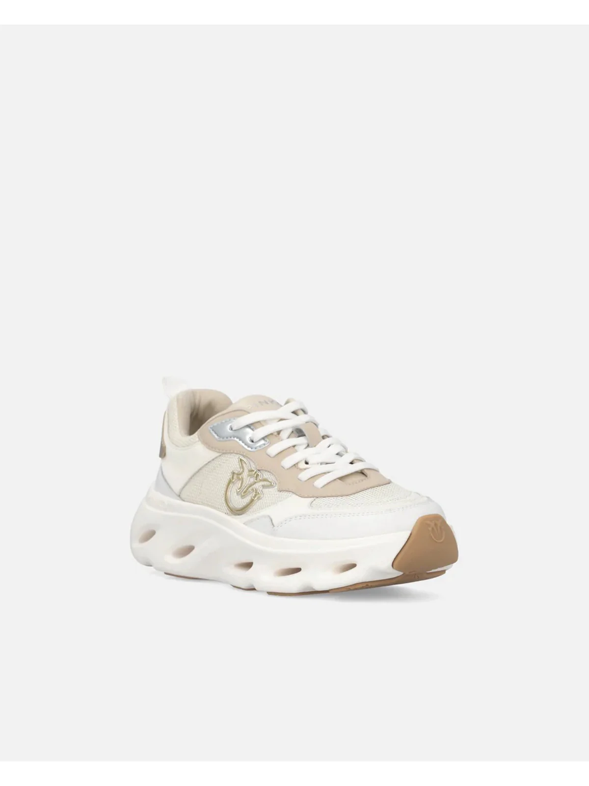 PINKO Sneaker Donna PINK 09 SS0167P132 D70 MILK/CORDA - Image 7