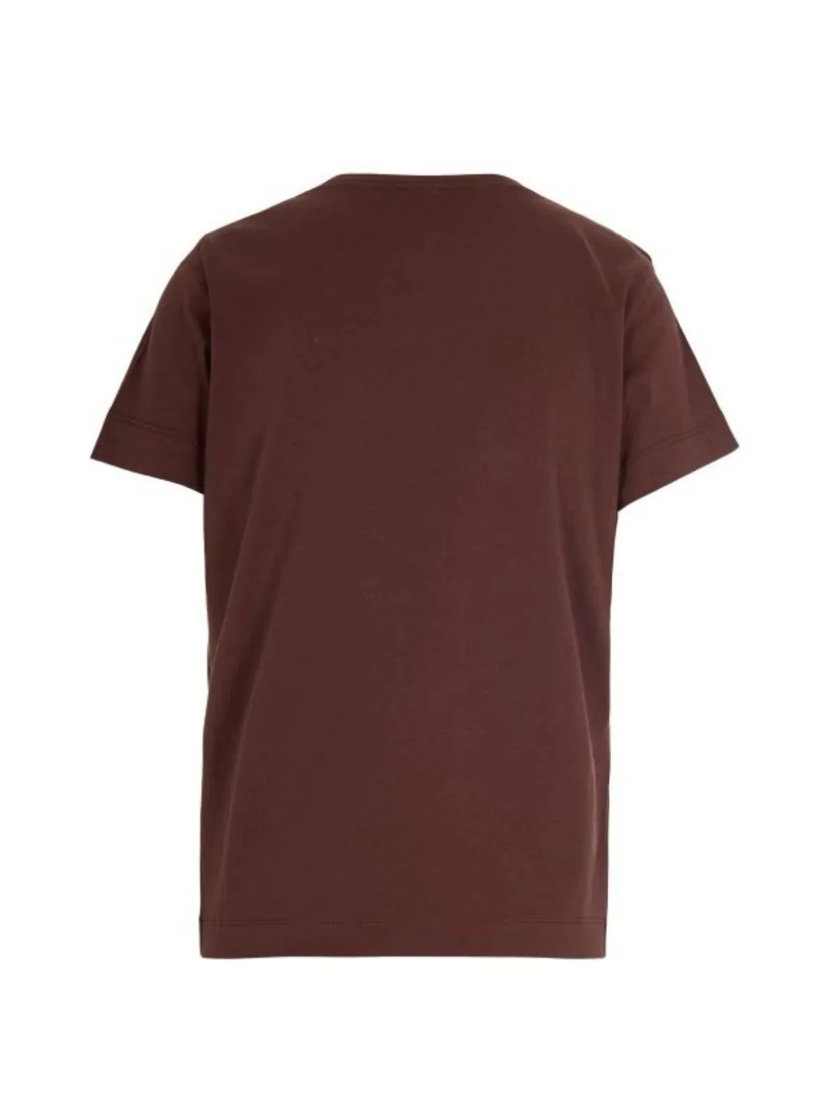 PINKO T-shirt Donna BASICO T-SHIRT 100373-A34F L78 MARRONE TERRA X PIANTE - Image 2