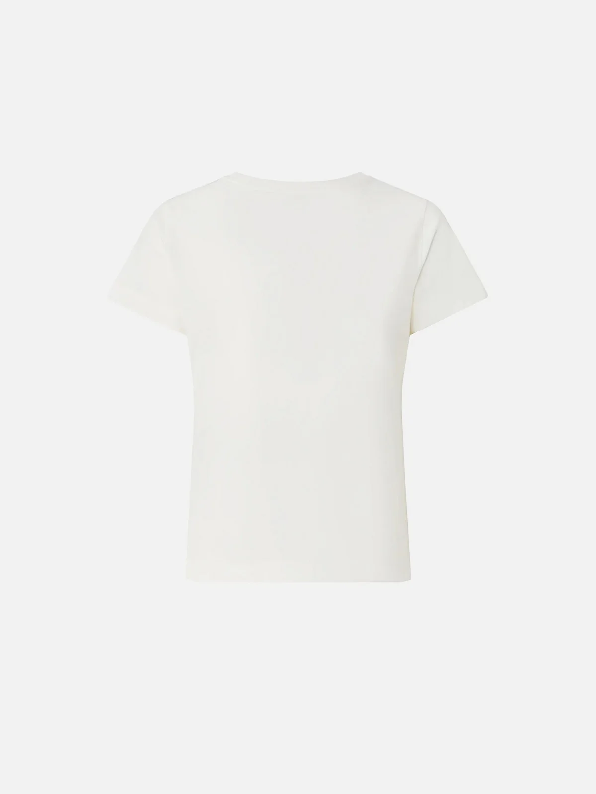 PINKO T-shirt Donna BASICO T-SHIRT 100373-A34F Z05 BIANCO-BIANCANEVE - Image 2