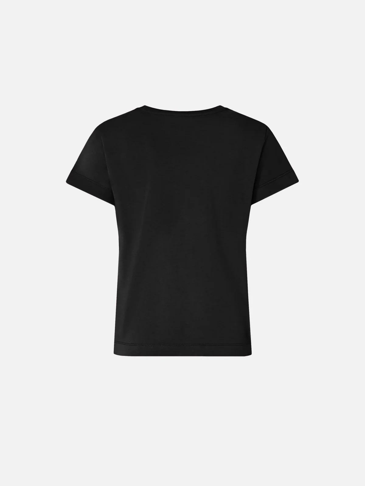 PINKO T-shirt Donna BASICO T-SHIRT 100373-A34F Z99 NERO LIMOUSINE - Image 2