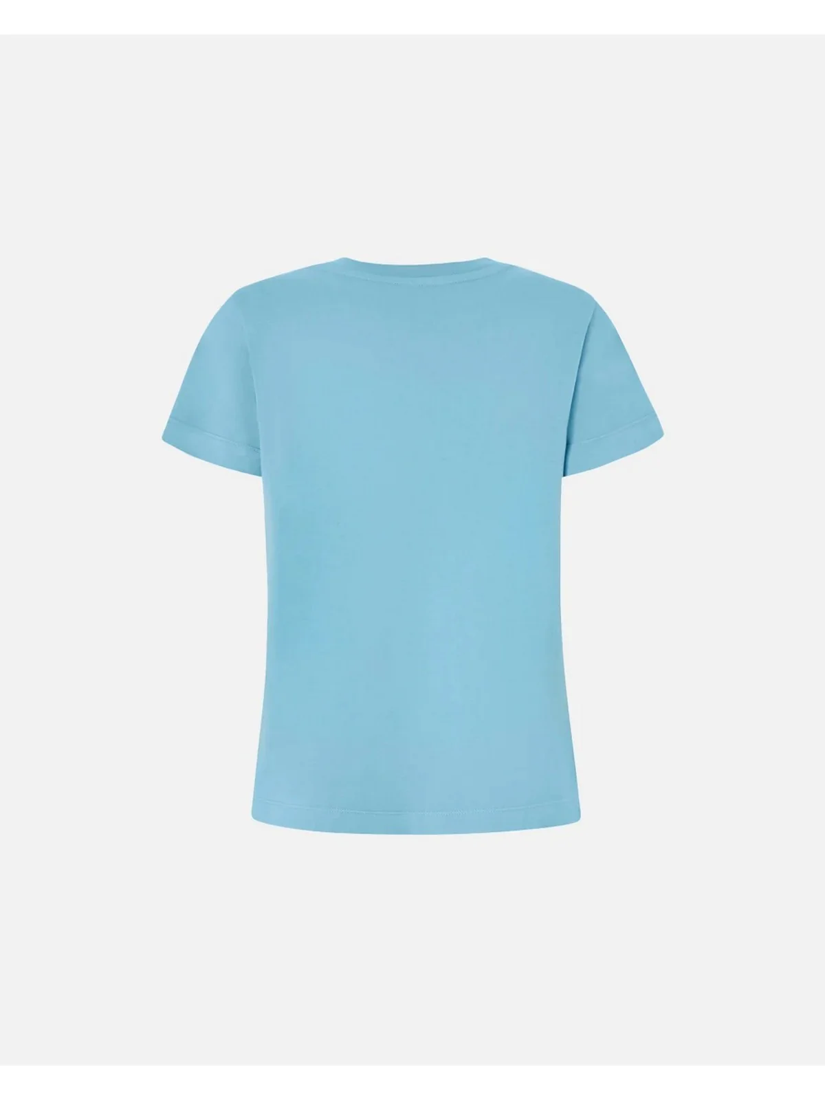 PINKO T-shirt Donna BASICO T-SHIRT JERSEY OLD WASH 100373-A228 E63 Blu - Image 2