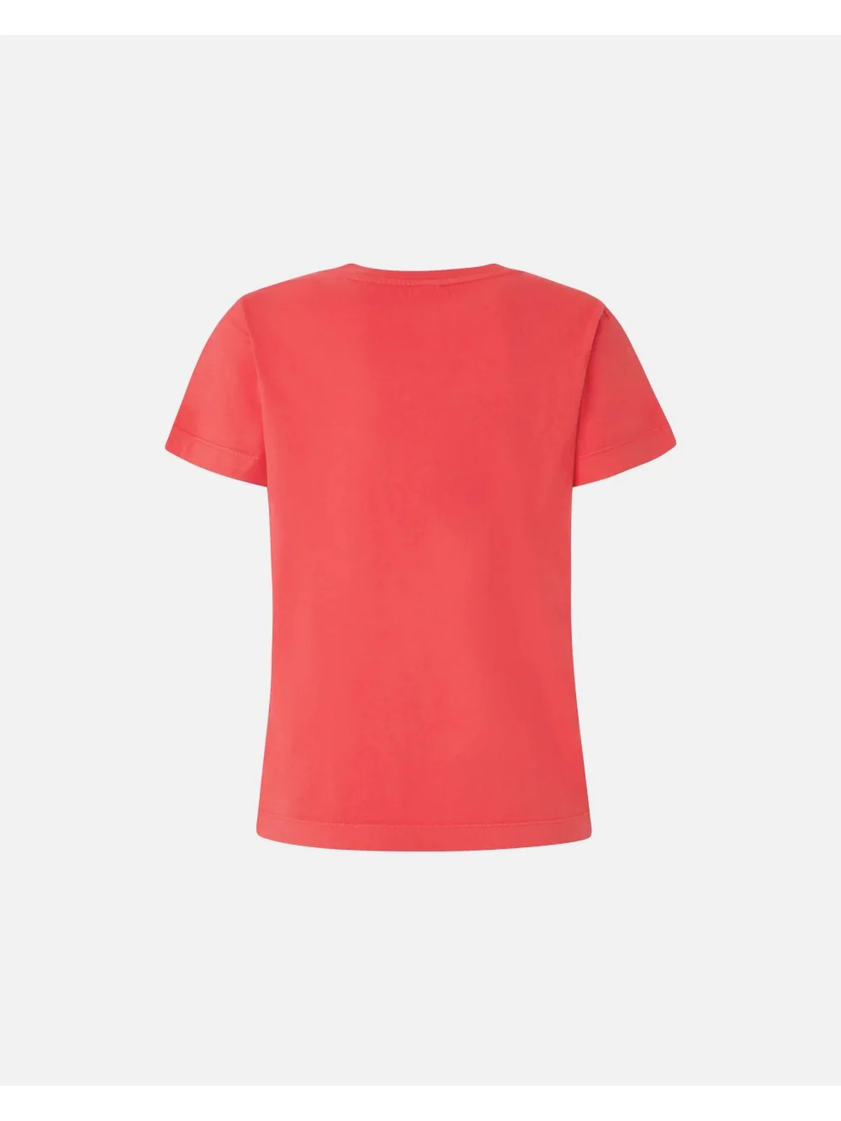 PINKO T-shirt Donna BASICO T-SHIRT JERSEY OLD WASH 100373-A228 O57 Rosso - Image 3