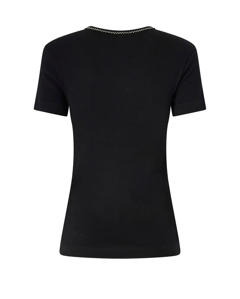 PINKO T-shirt Donna BRUGHERIO T-SHIRT COSTINA LOGO 106815-A3AL Z99 NERO LIMOUSINE - Image 2