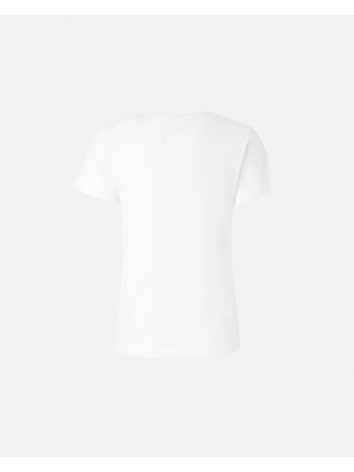 PINKO T-shirt Donna BUSSOLOTTO T-SHIRT JERSEY LOGO 100355-A2HN Z04 Bianco - Image 3