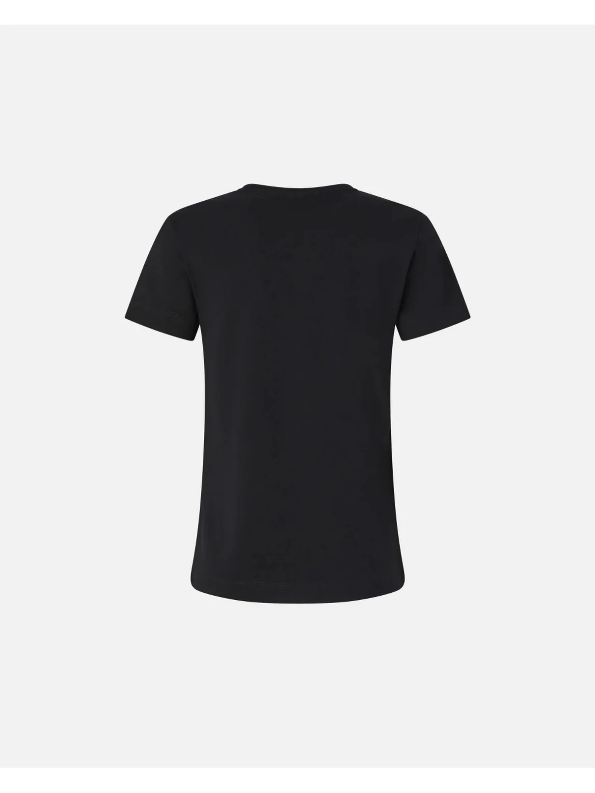 PINKO T-shirt Donna BUSSOLOTTO T-SHIRT JERSEY LOGO 100355-A2HN Z99 Nero - Image 3