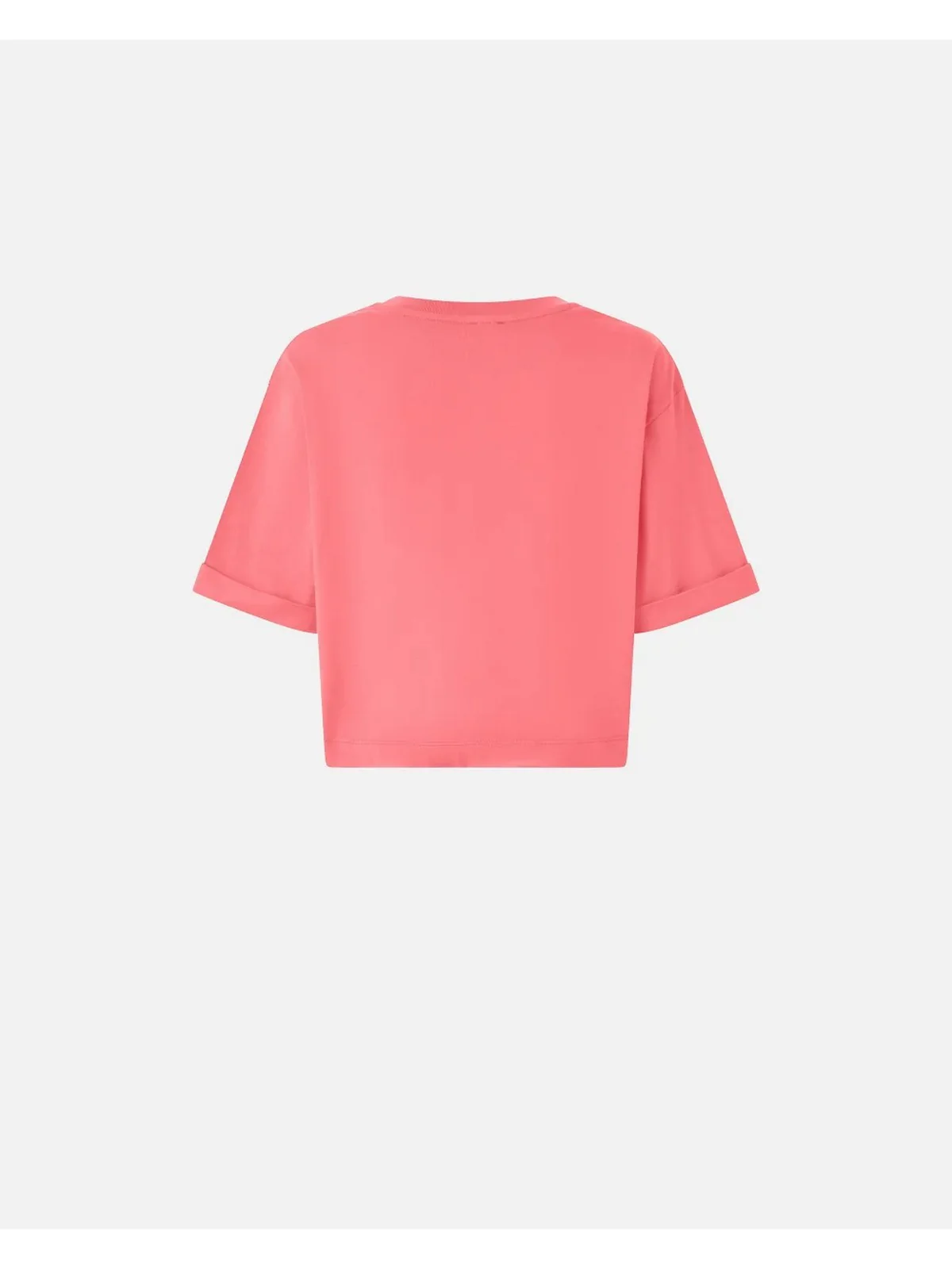 PINKO T-shirt Donna DOUALA T-SHIRT JERSEY LOGO PIN 104882-A2HN O57 Rosso - Image 2