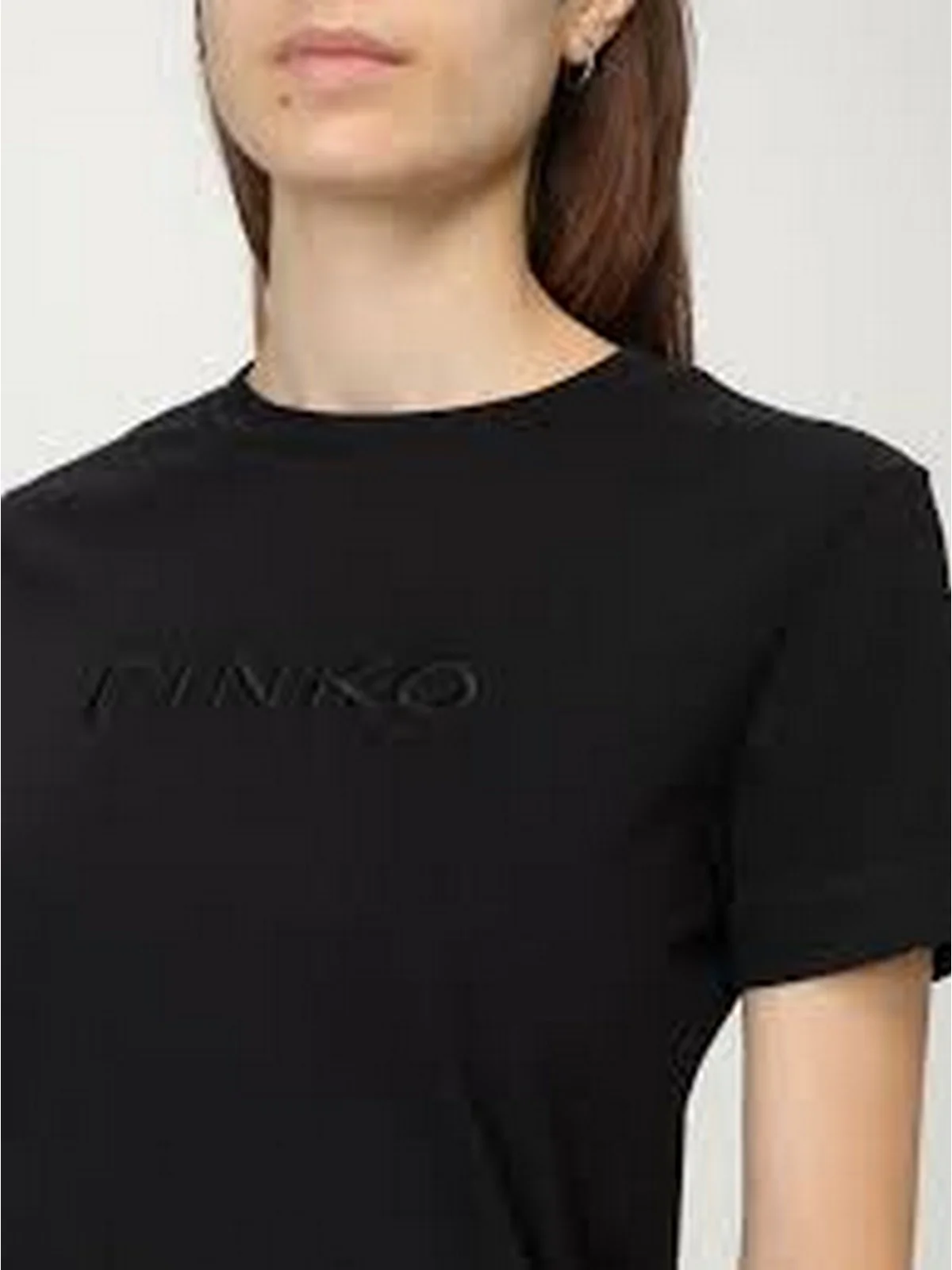 PINKO T-shirt Donna START T-SHIRT 101752-A2RD Z99 NERO LIMOUSINE - Image 3