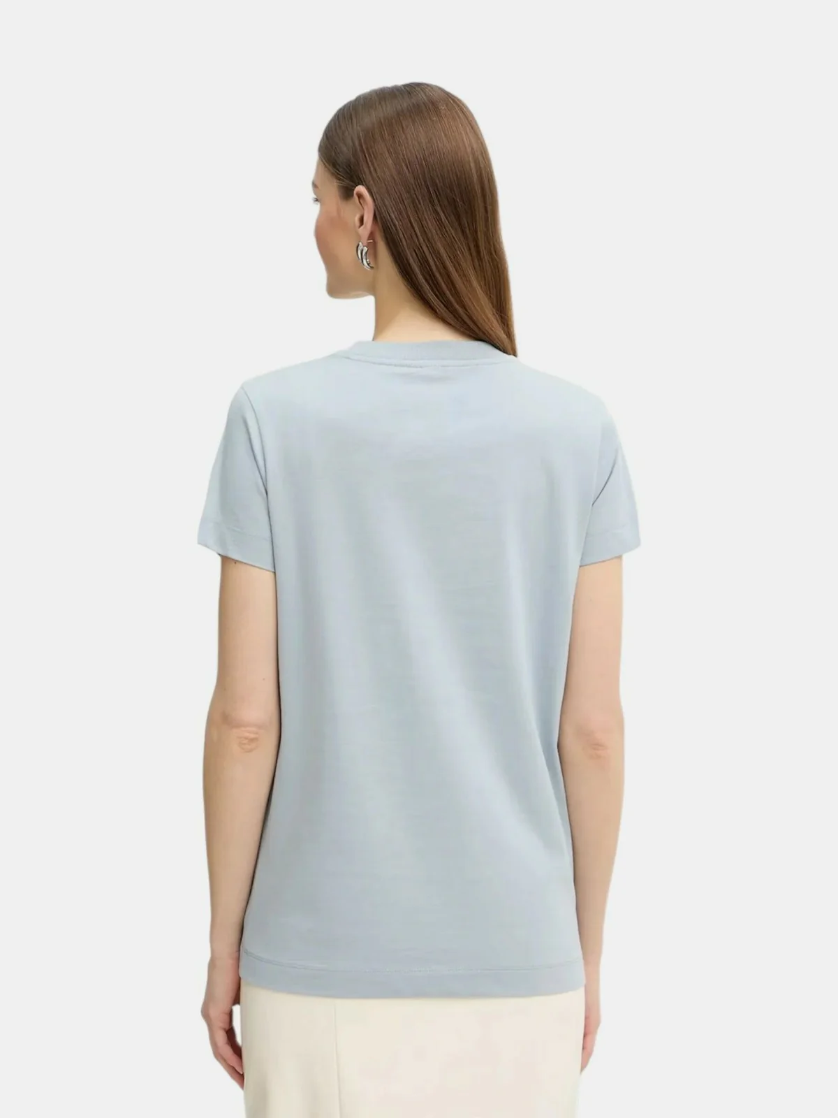 PINKO T-shirt Donna START T-SHIRT 101752-A339 E87 AZZURRO ARONA - Image 3
