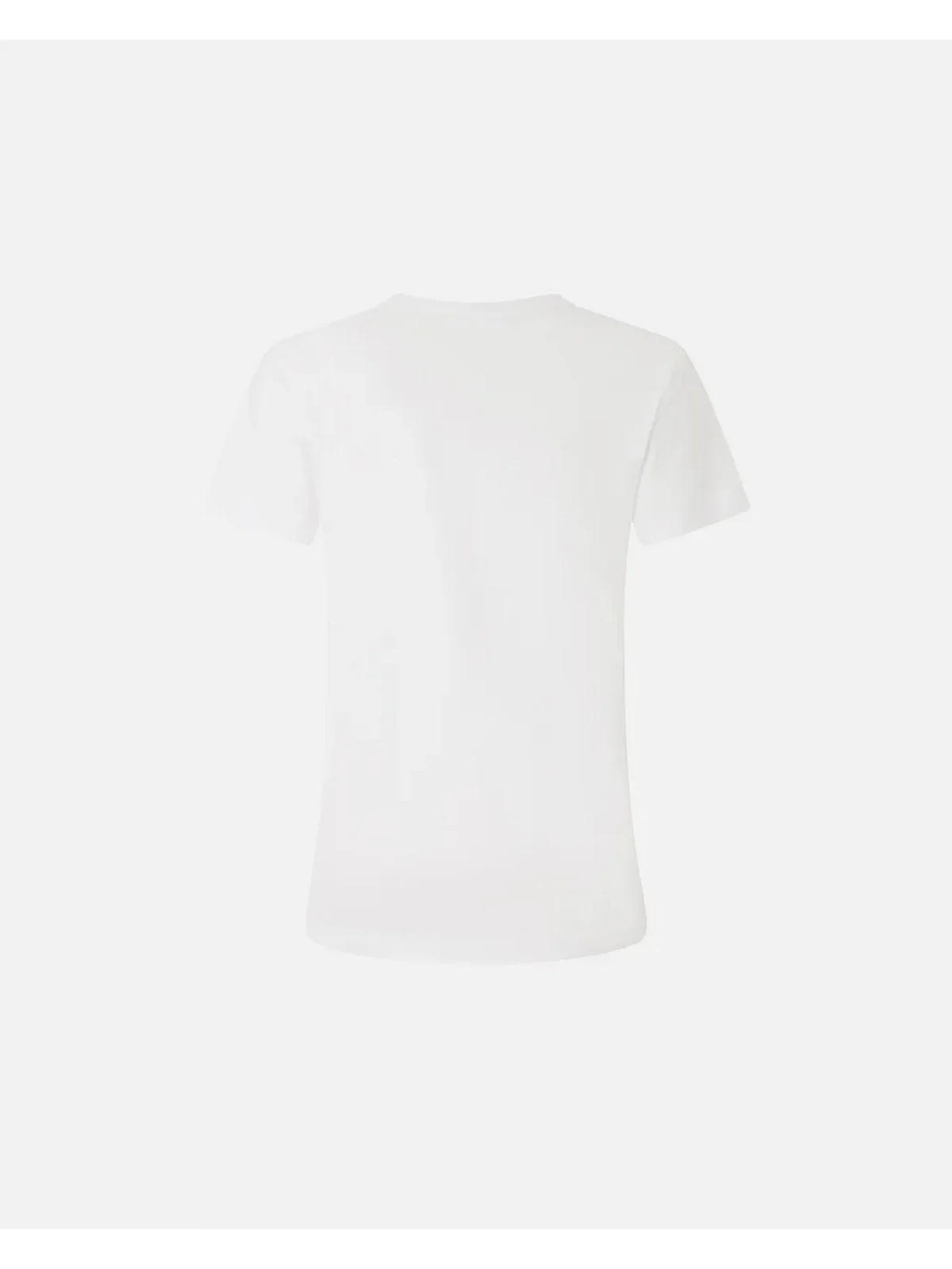 PINKO T-shirt Donna START T-SHIRT JERSEY LOGO PINK 101752-A2HN Z04 Bianco - Image 2
