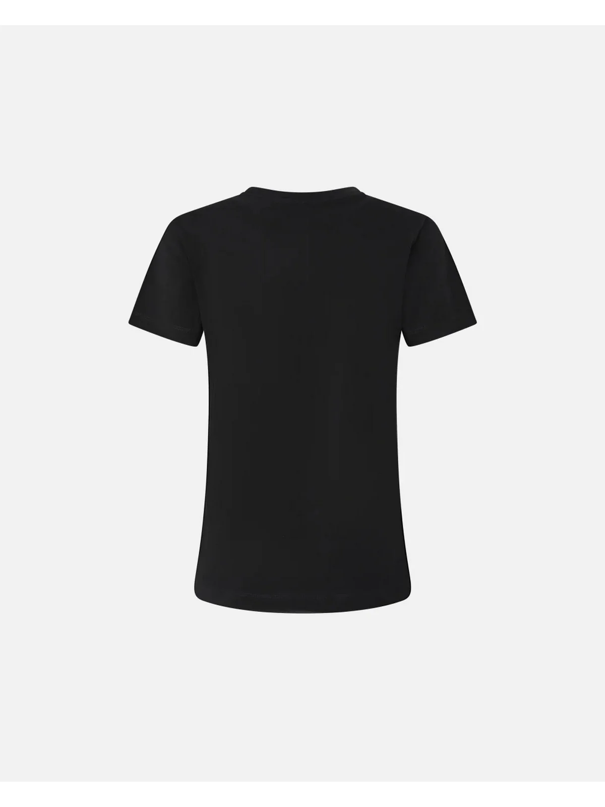 PINKO T-shirt Donna START T-SHIRT JERSEY LOGO PINK 101752-A2HN Z99 Nero - Image 2