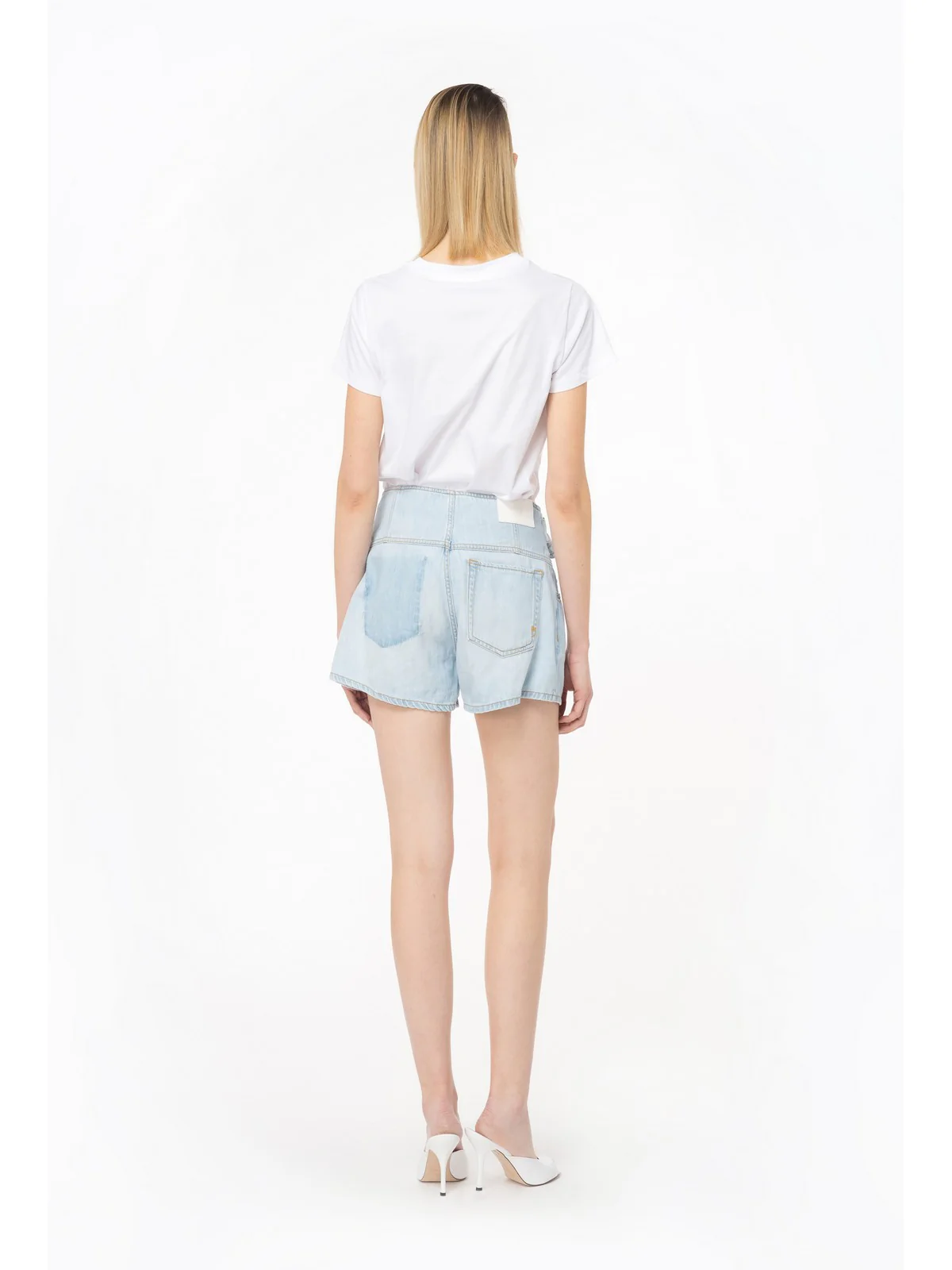 PINKO T-Shirt e Polo Donna  100373-A1N8 Z04 Bianco - Image 3