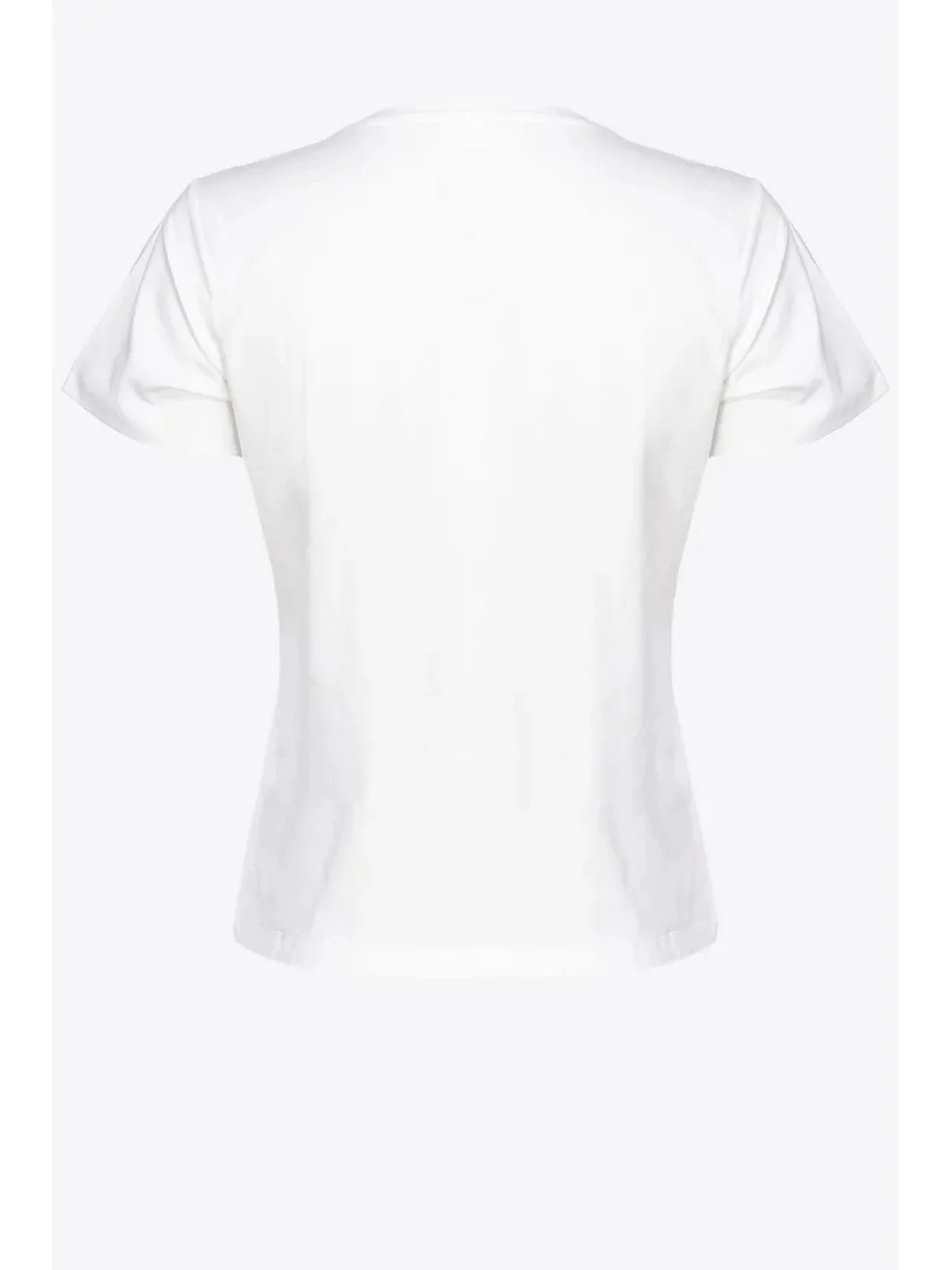 PINKO T-Shirt e Polo Donna  100535-A1R7 Z15 Bianco - Image 2