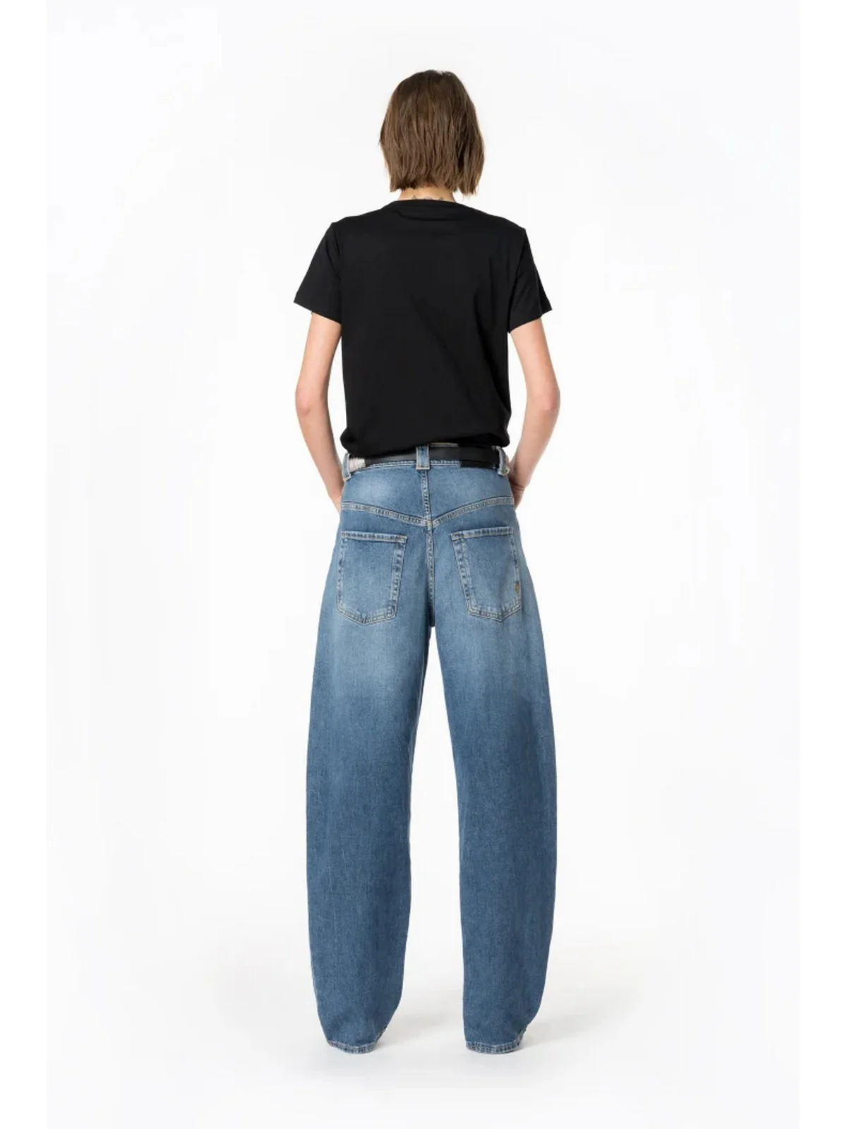 PINKO T-Shirt e Polo Donna  100535-A1R7 Z99 Nero - Image 4