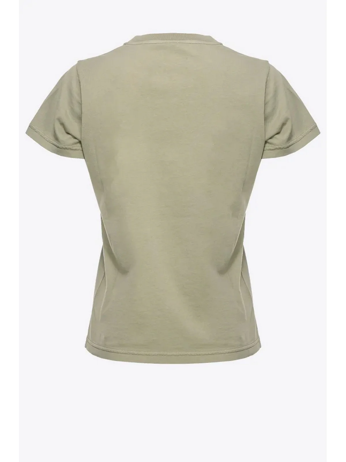 PINKO T-Shirt e Polo Donna Basico 100373-A1N8 U84 Verde - Image 3