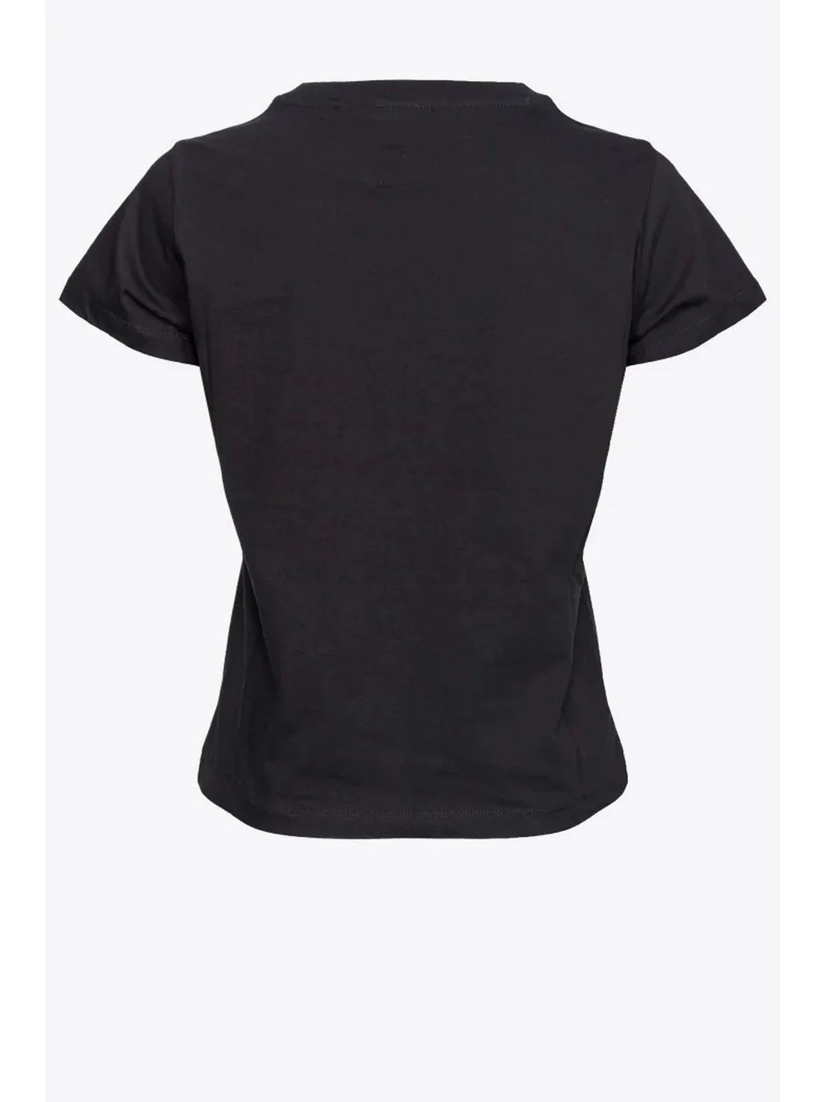PINKO T-Shirt e Polo Donna Basico 100373-A1N8 Z99 Nero - Image 2