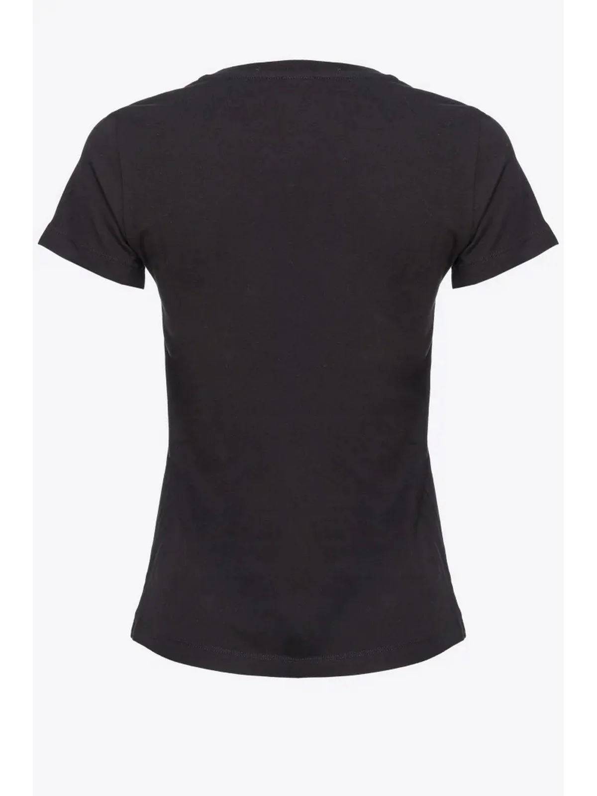 PINKO T-Shirt e Polo Donna Bussolotto 100355-A1NW Z99 Nero - Image 2