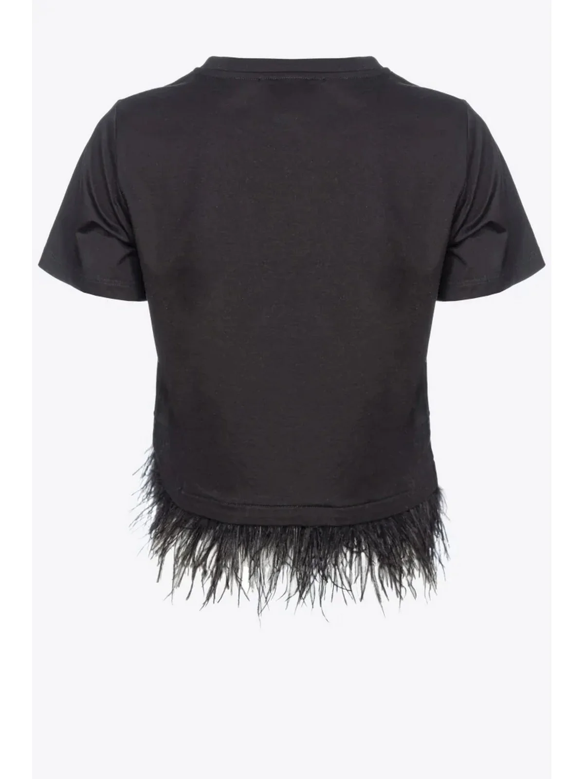 PINKO T-Shirt e Polo Donna Martignano 103130-A1LV Z99 Nero - Image 2