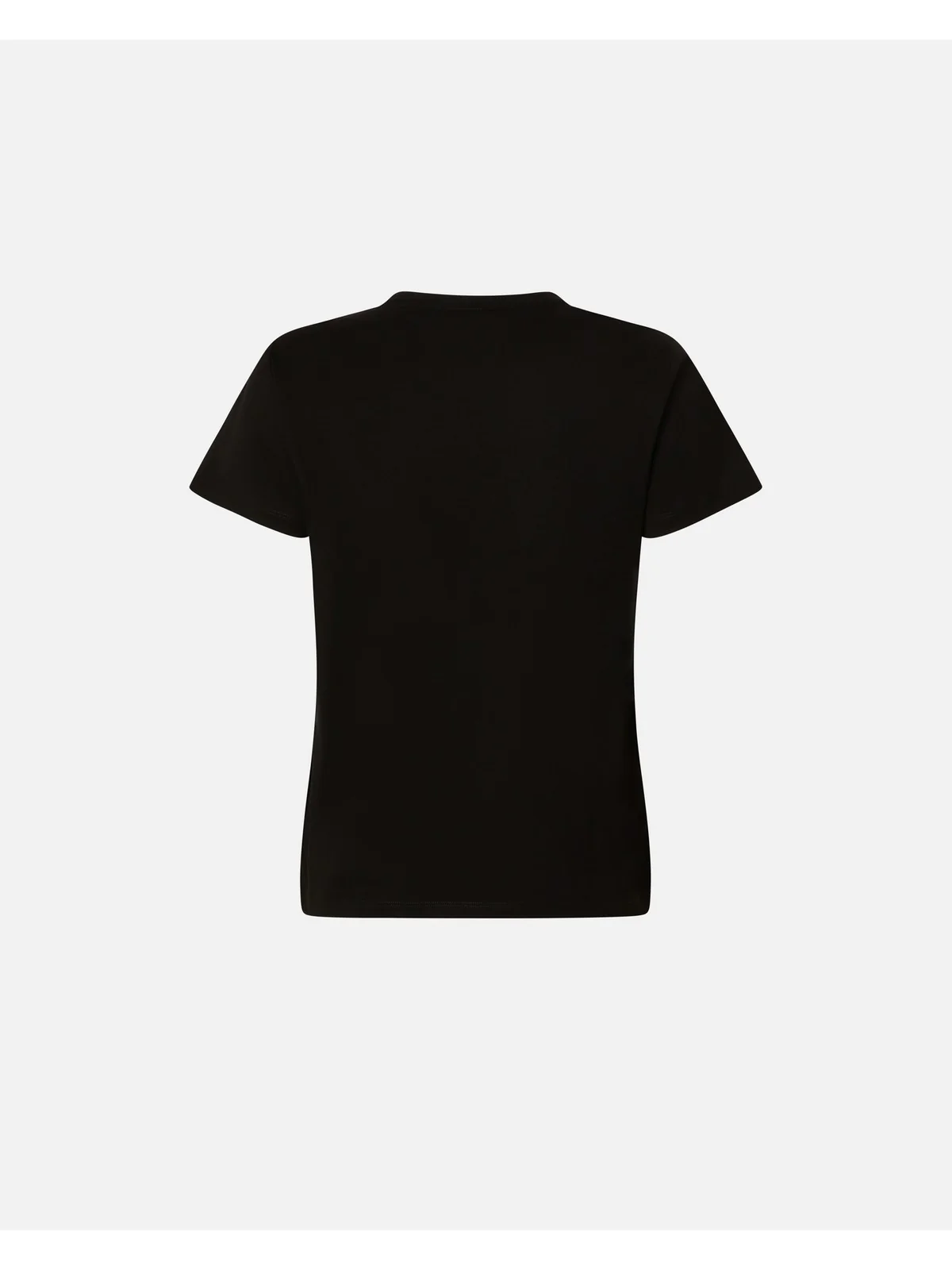 PINKO T-Shirt e Polo Donna Nambrone T-Shirt Jersey Logo B 103320-A24E Z99 Nero - Image 2
