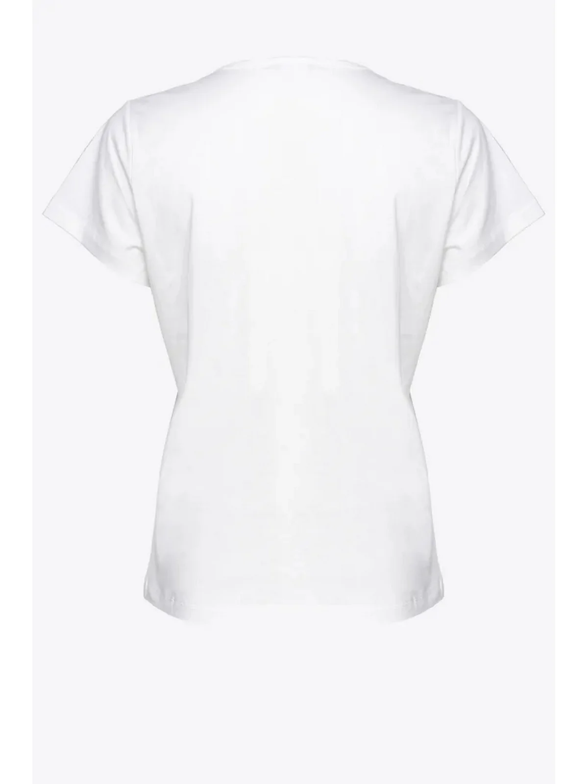 PINKO T-Shirt e Polo Donna Turbato 100372-A1R7 Z15 Bianco - Image 2