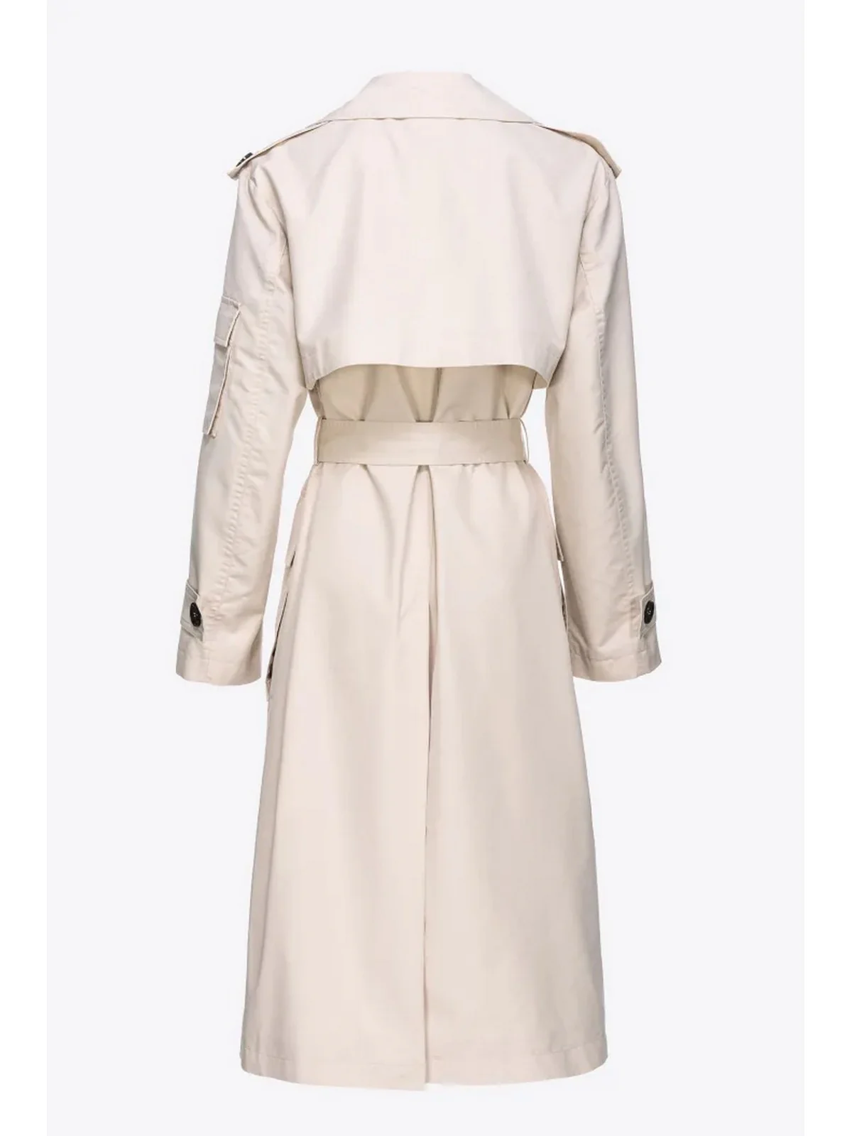 PINKO Trench Donna Titano 103087-A1MC D06 Beige - Image 2