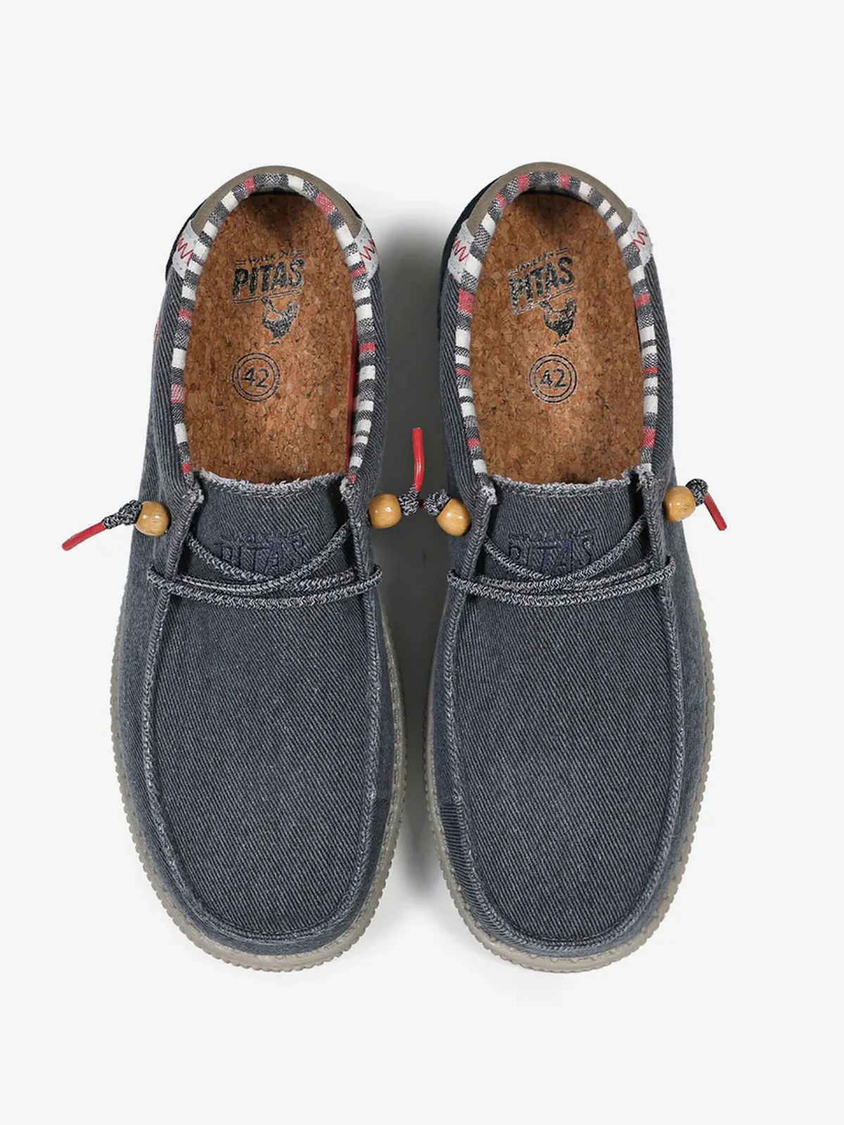 PITAS Mocassino Uomo  WP150 RUSTIC MARINO Blu - Image 5